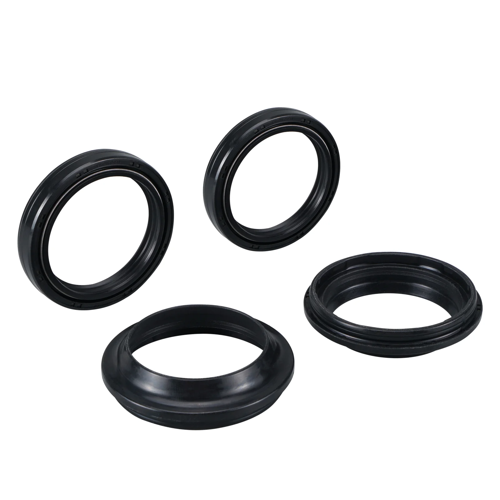 Front Fork Oil Seals Dust Seals Kit For Yamaha Kawasaki Honda Triumph - Image 7