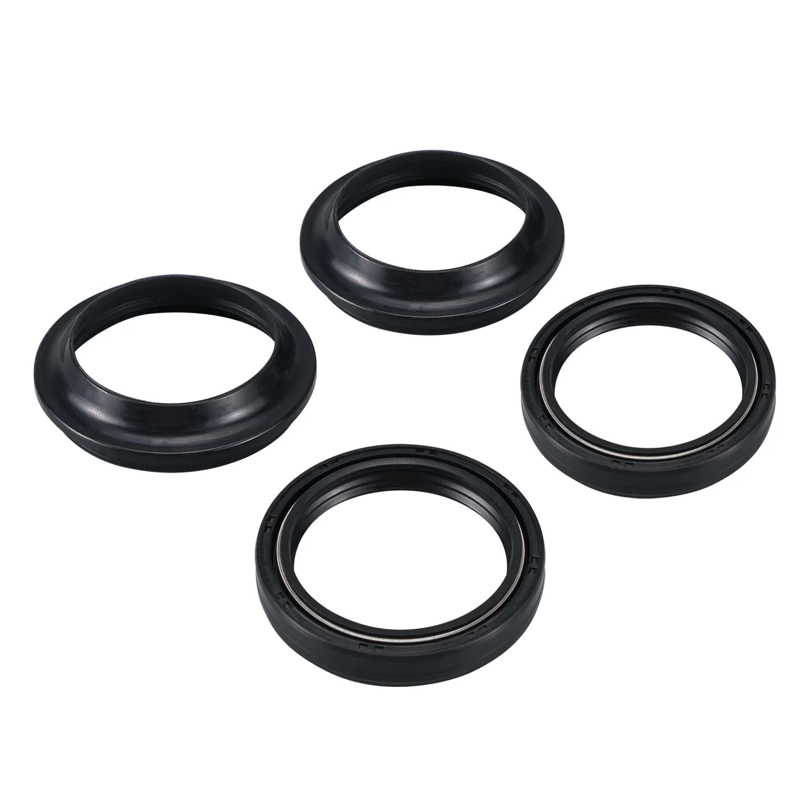 Front Fork Oil Seals Dust Seals Kit For Yamaha Kawasaki Honda Triumph - Image 8