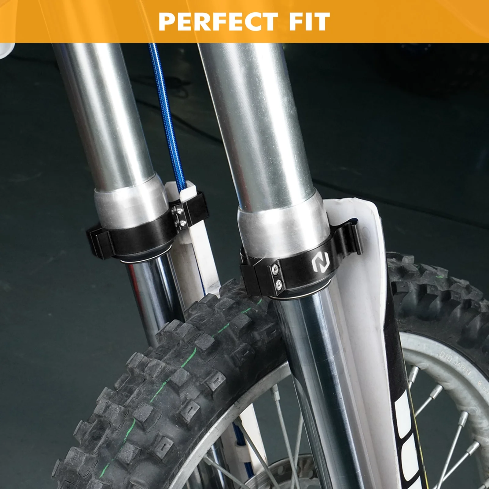 Front Fork Protector Guide Holder For Yamaha YZ80 1993-2001 YZ85 2002-2018 - Image 2
