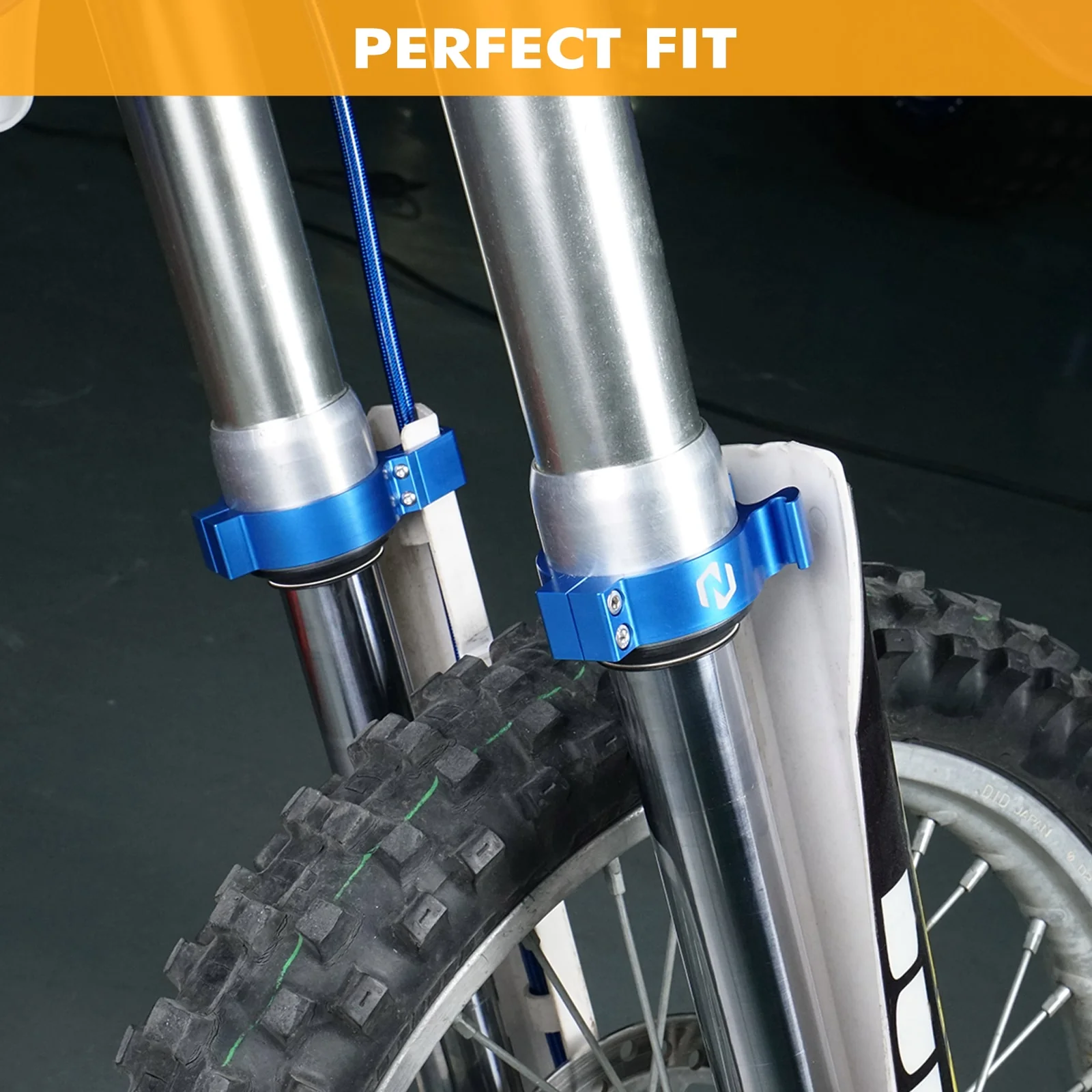 Front Fork Protector Guide Holder For Yamaha YZ80 1993-2001 YZ85 2002-2018 - Image 3