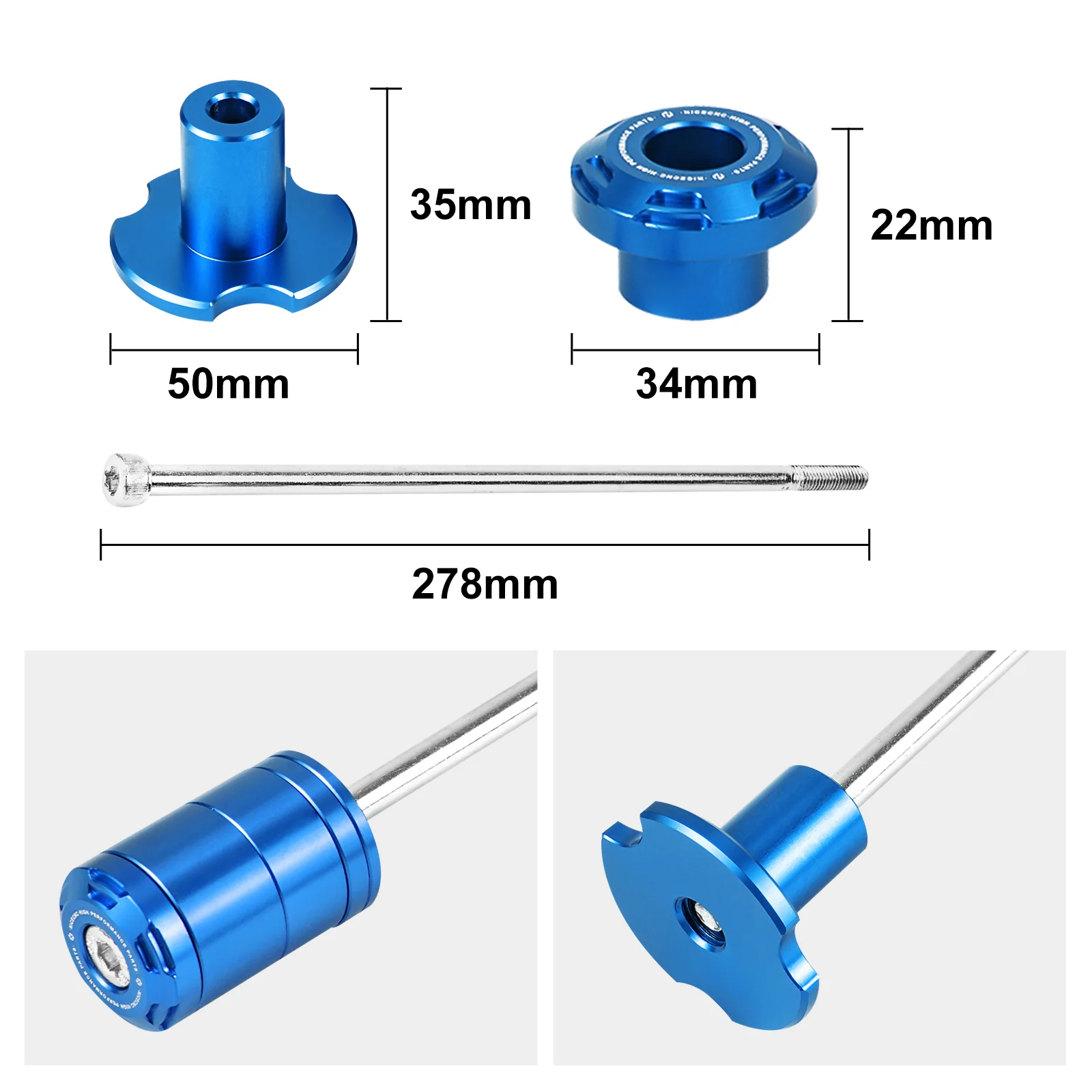 Front Fork Suspension Core & Head Tube Frame Brace For Surron Light Bee Segway X160 X260 - Image 15