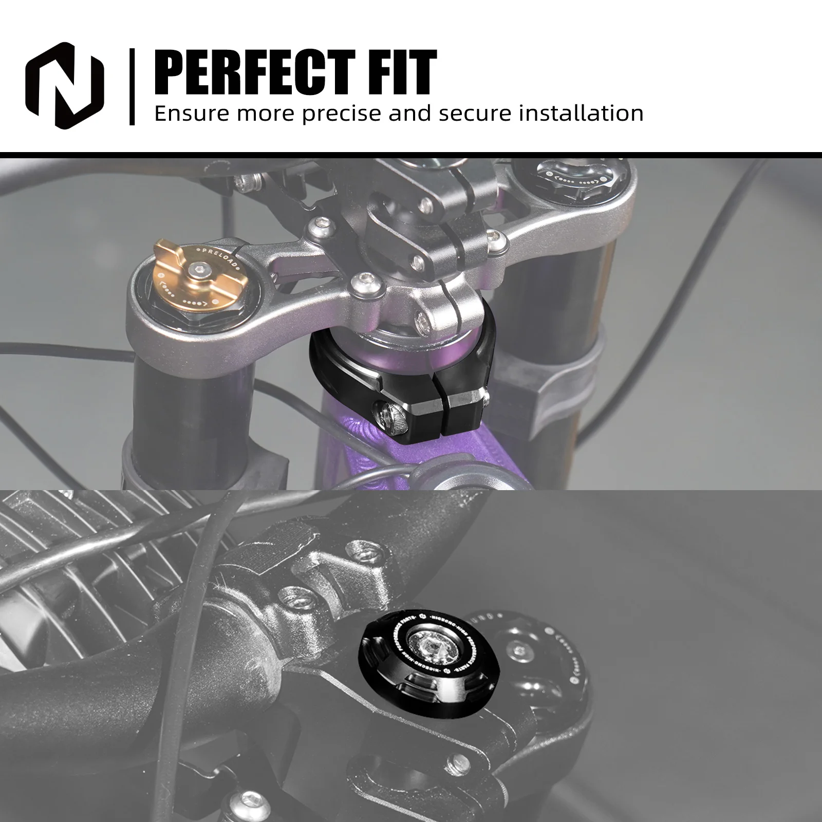 Front Fork Suspension Core & Head Tube Frame Brace For Surron Light Bee Segway X160 X260 - Image 4