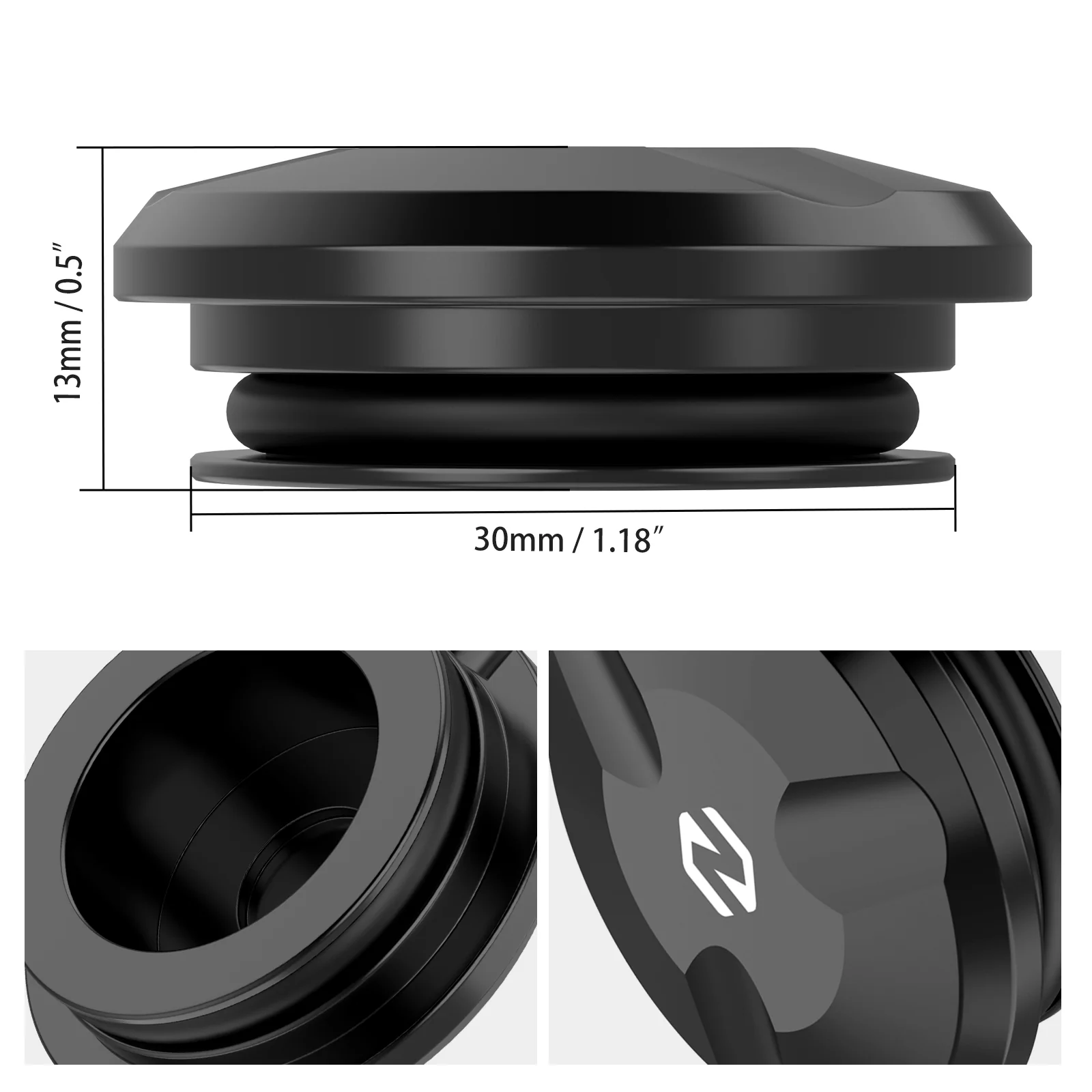 Front Fork Top Tube Covers Caps For BMW R1250GS Adv 2018-2022 R1200GS Adv 14-18 - Image 7