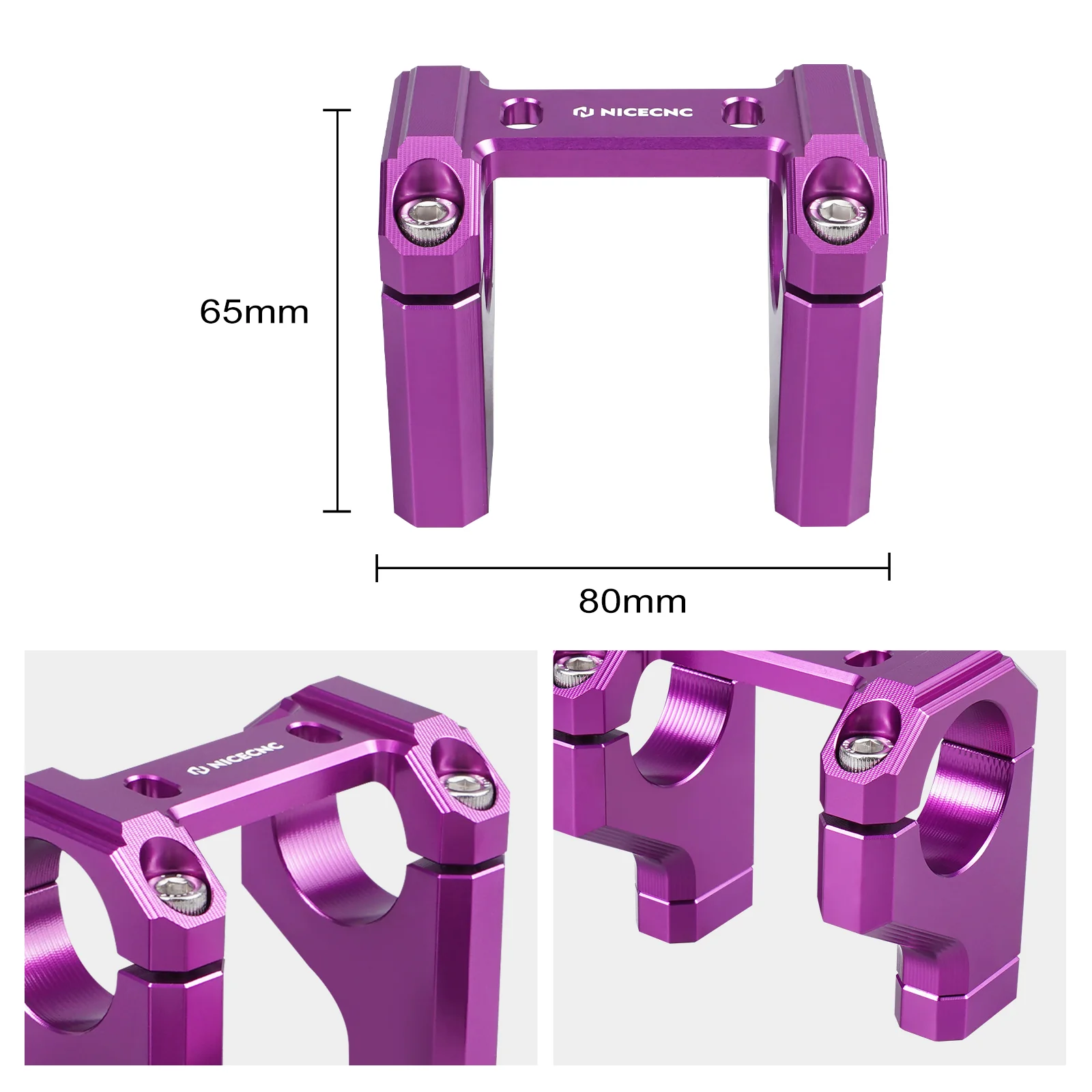 Front Handlebar Bar Riser Mount Bracket For Surron Light Bee X/ S/ L1E Segway X160 X260 - Image 6