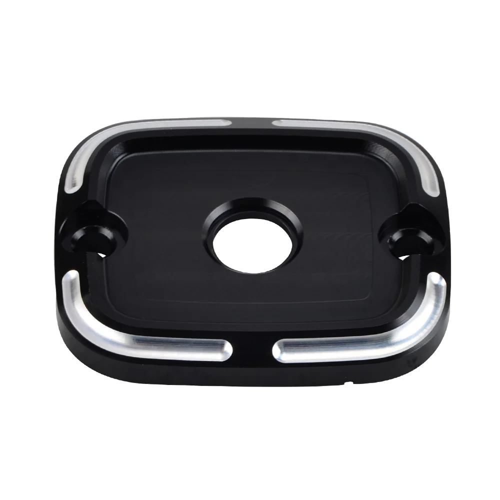 Front Hydraulic Brake Master Cylinder Cover Reservoir Cap For Harley Davidson Low Rider Street Glide Road King - Image 2