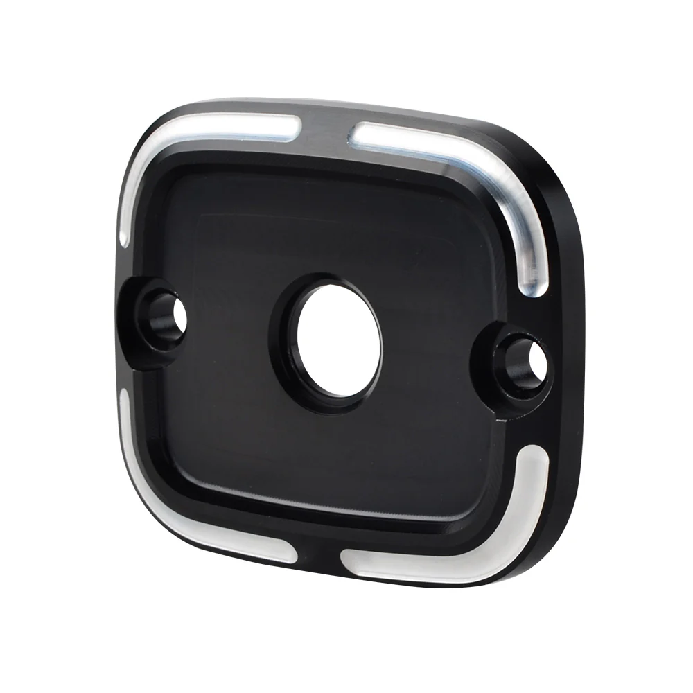 Front Hydraulic Brake Master Cylinder Cover Reservoir Cap For Harley Davidson Low Rider Street Glide Road King - Image 4