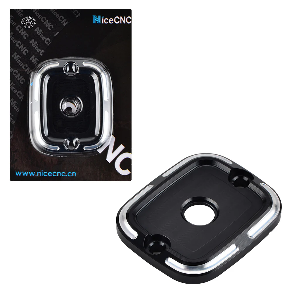 Front Hydraulic Brake Master Cylinder Cover Reservoir Cap For Harley Davidson Low Rider Street Glide Road King - Image 7