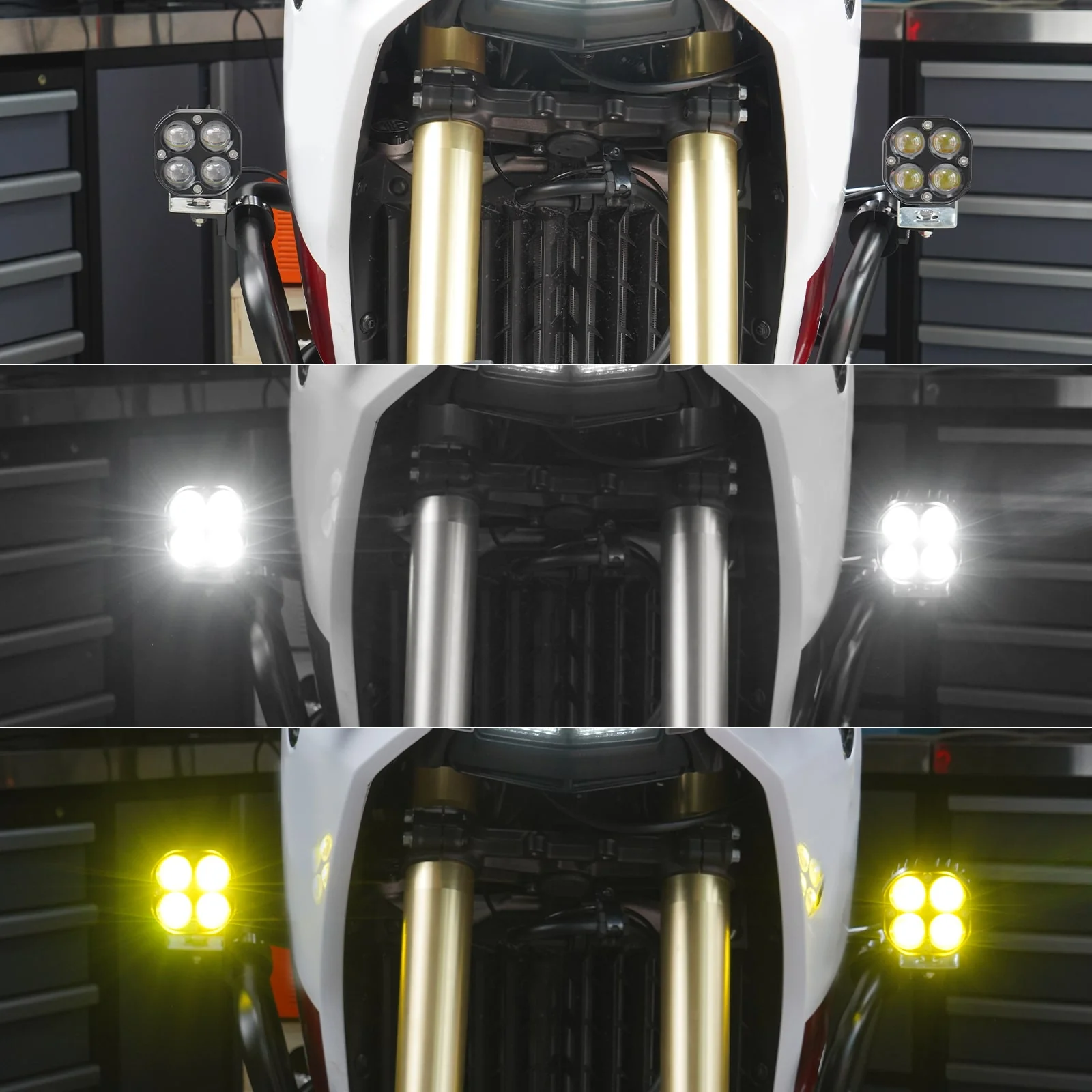 Front LED Lighting Kit Plug & Play For Yamaha Tenere 700 / XTZ700 2019-2024 - Image 2