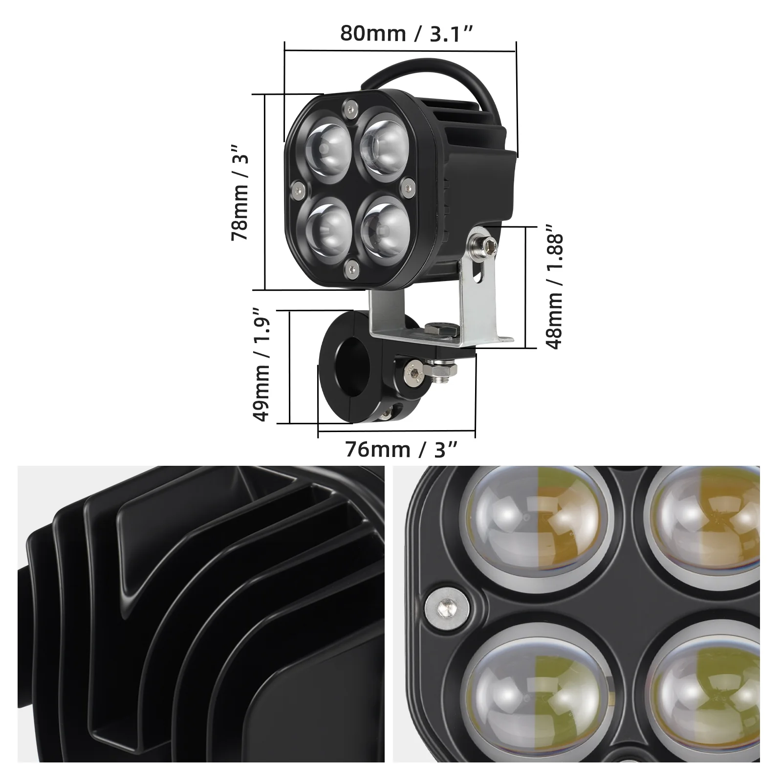 Front LED Lighting Kit Plug & Play For Yamaha Tenere 700 / XTZ700 2019-2024 - Image 5