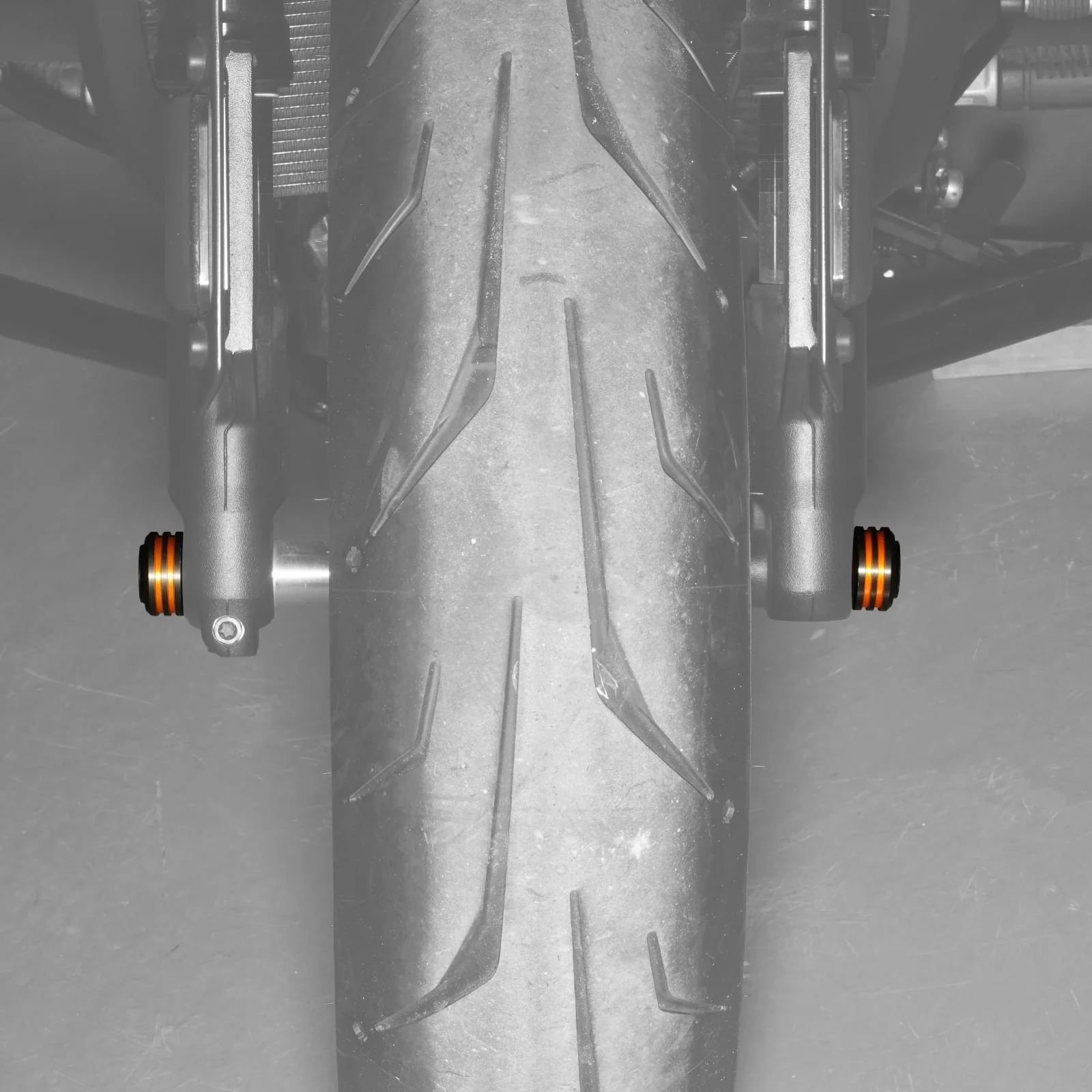 Front Rear Axle Nut Covers Cap Set For Harley Sportster S Pan America - Image 21