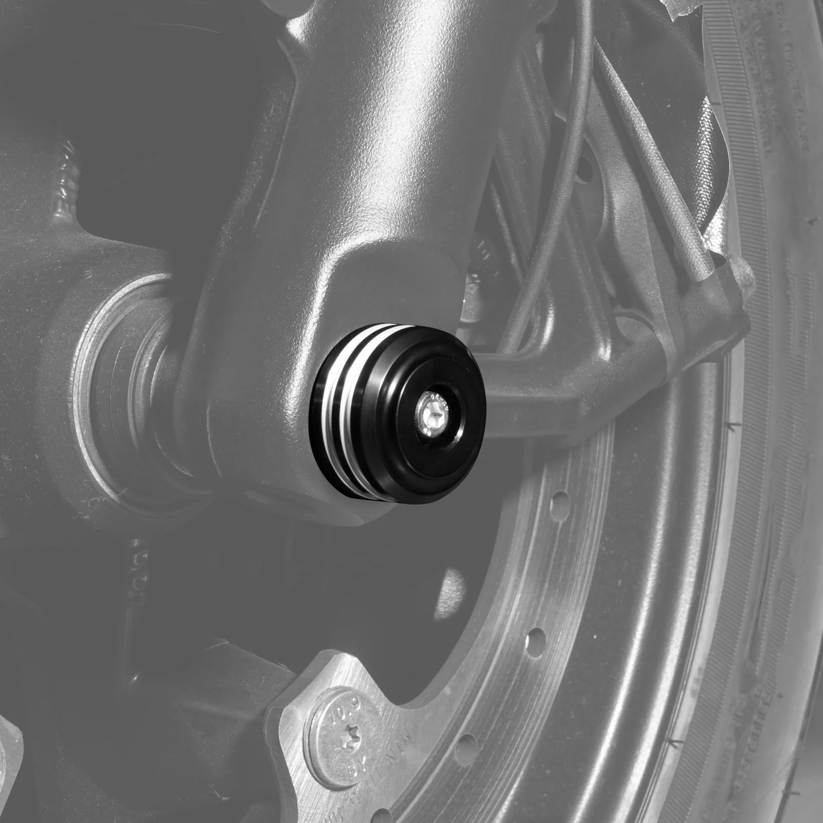 Front Rear Axle Nut Covers Cap Set For Harley Sportster S Pan America - Image 3
