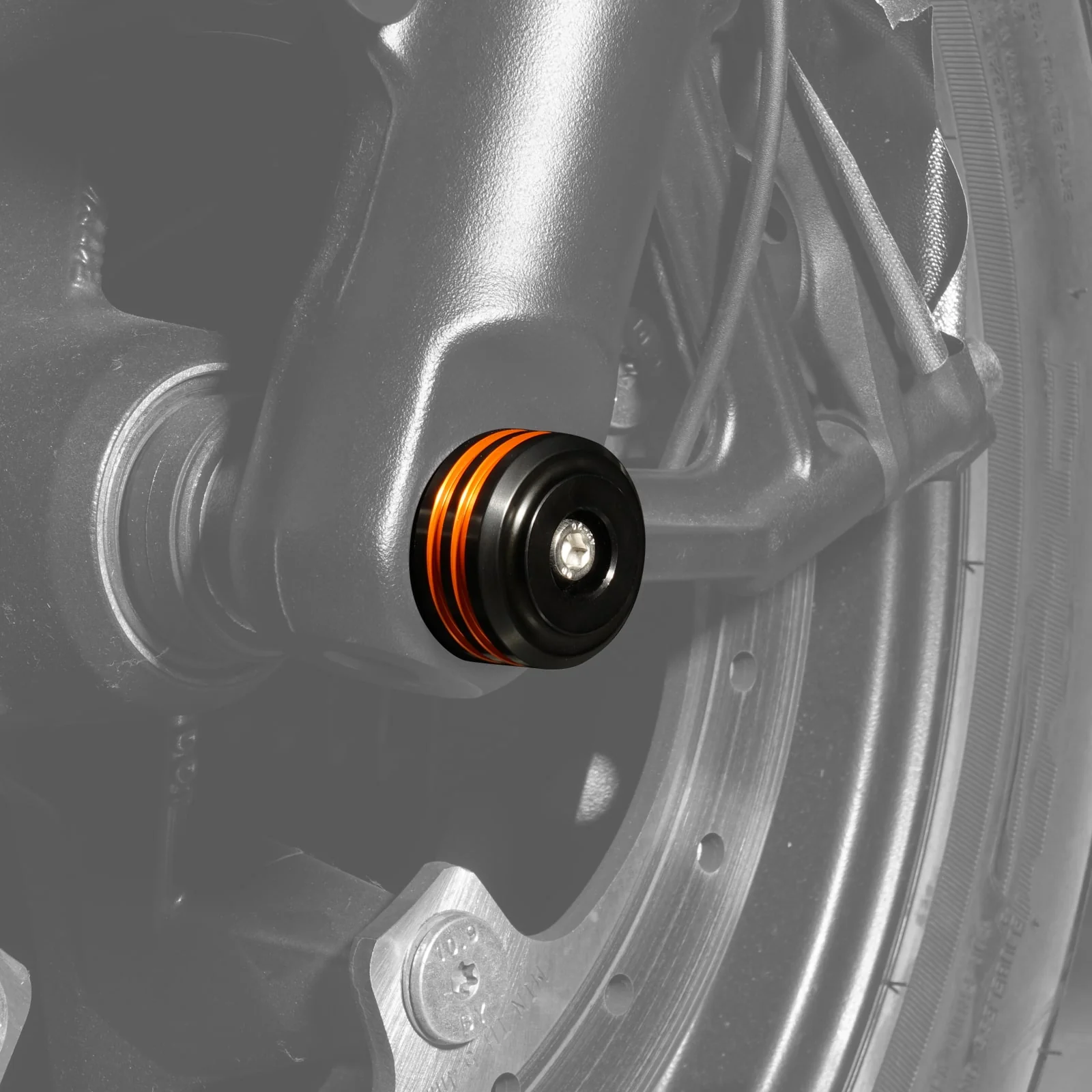 Front Rear Axle Nut Covers Cap Set For Harley Sportster S Pan America - Image 5