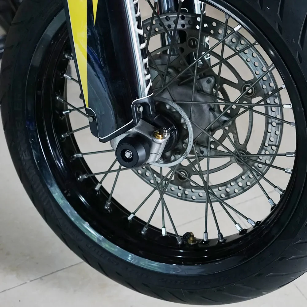 Front Rear Axle Slider Crash Pads For Suzuki DRZ400 DRZ400E DRZ400S 2000-2022 - Image 14