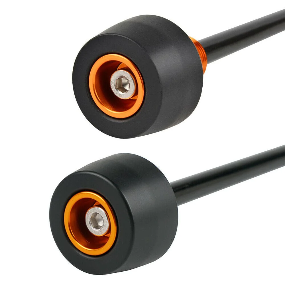 Front Rear Axle Sliders Fork Crash Pads For KTM 125-500 Husqvarna TE/FE 125-501 2017-2021 - Image 3