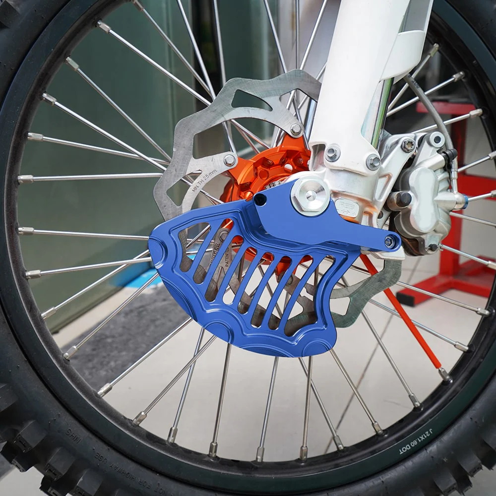 Front Rear Brake Disc Guard For KTM  350 500 EXC-F 2016-2022 - Image 2