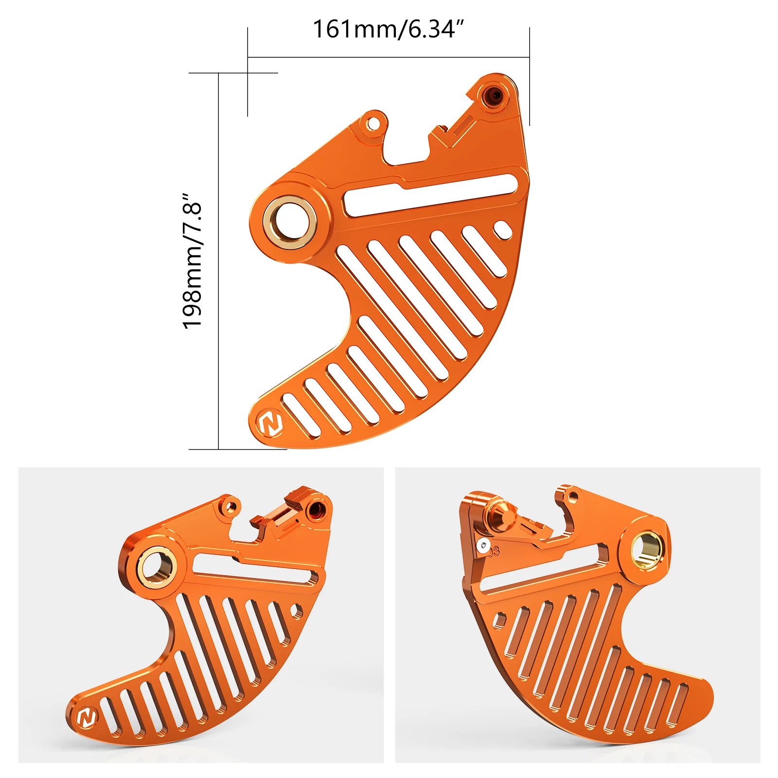 Front Rear Brake Disc Guard Kit For Husqvarna TC 125 FC 250 TE TX 300 FX 350 450 FE 501 - Image 20