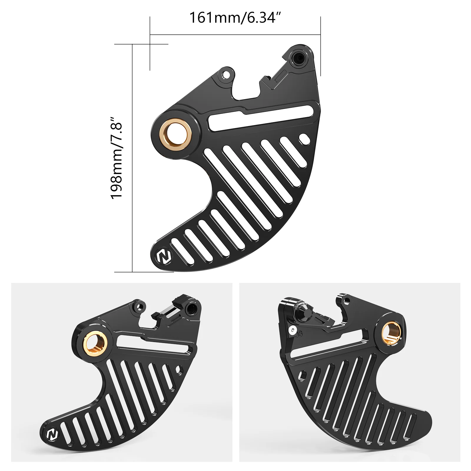Front Rear Brake Disc Guard Kit For Husqvarna TC 125 FC 250 TE TX 300 FX 350 450 FE 501 - Image 30
