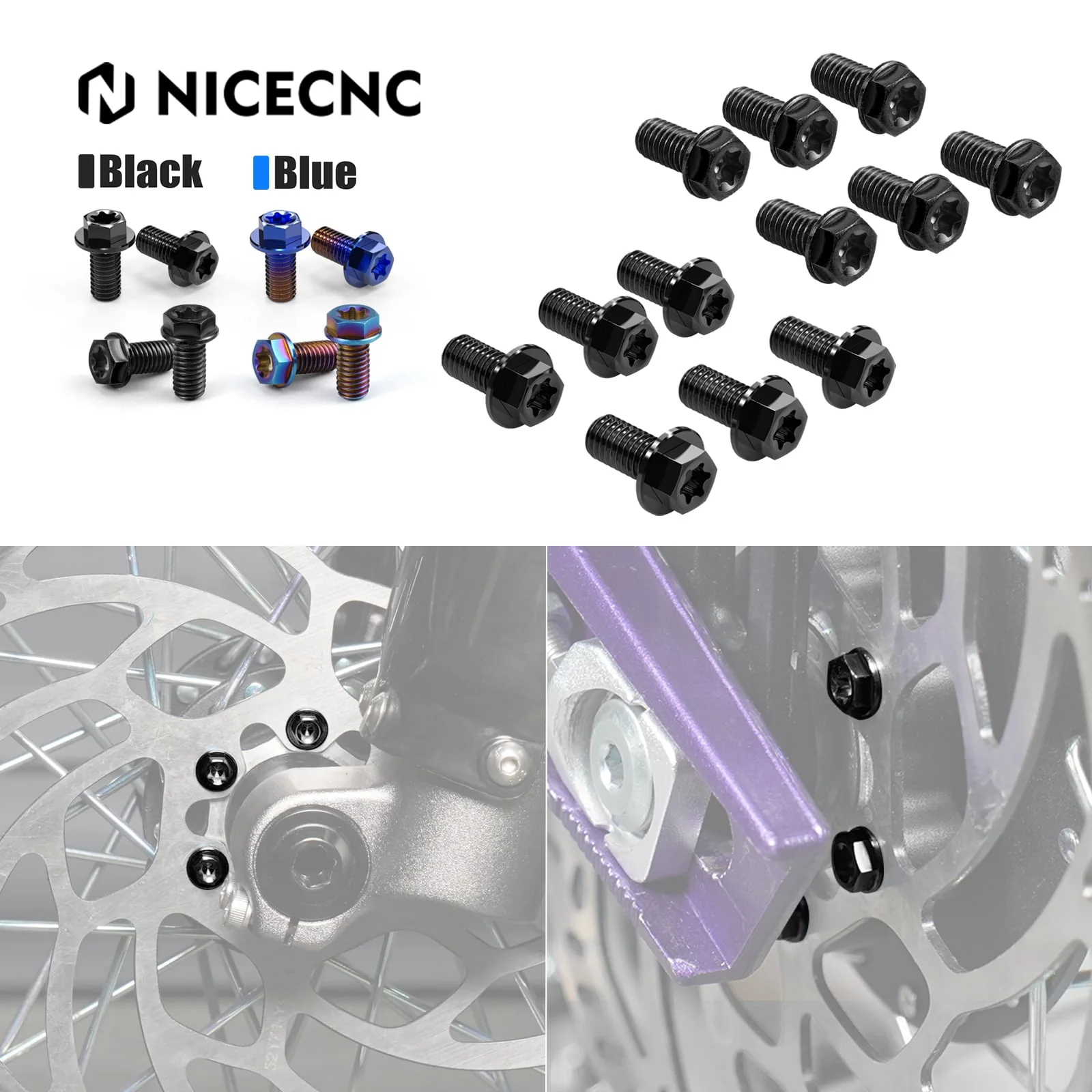 Front Rear Brake Disc Pad Screws Kit For Surron Light Bee X/ S/ L1E Segway X160 X260 - Image 3