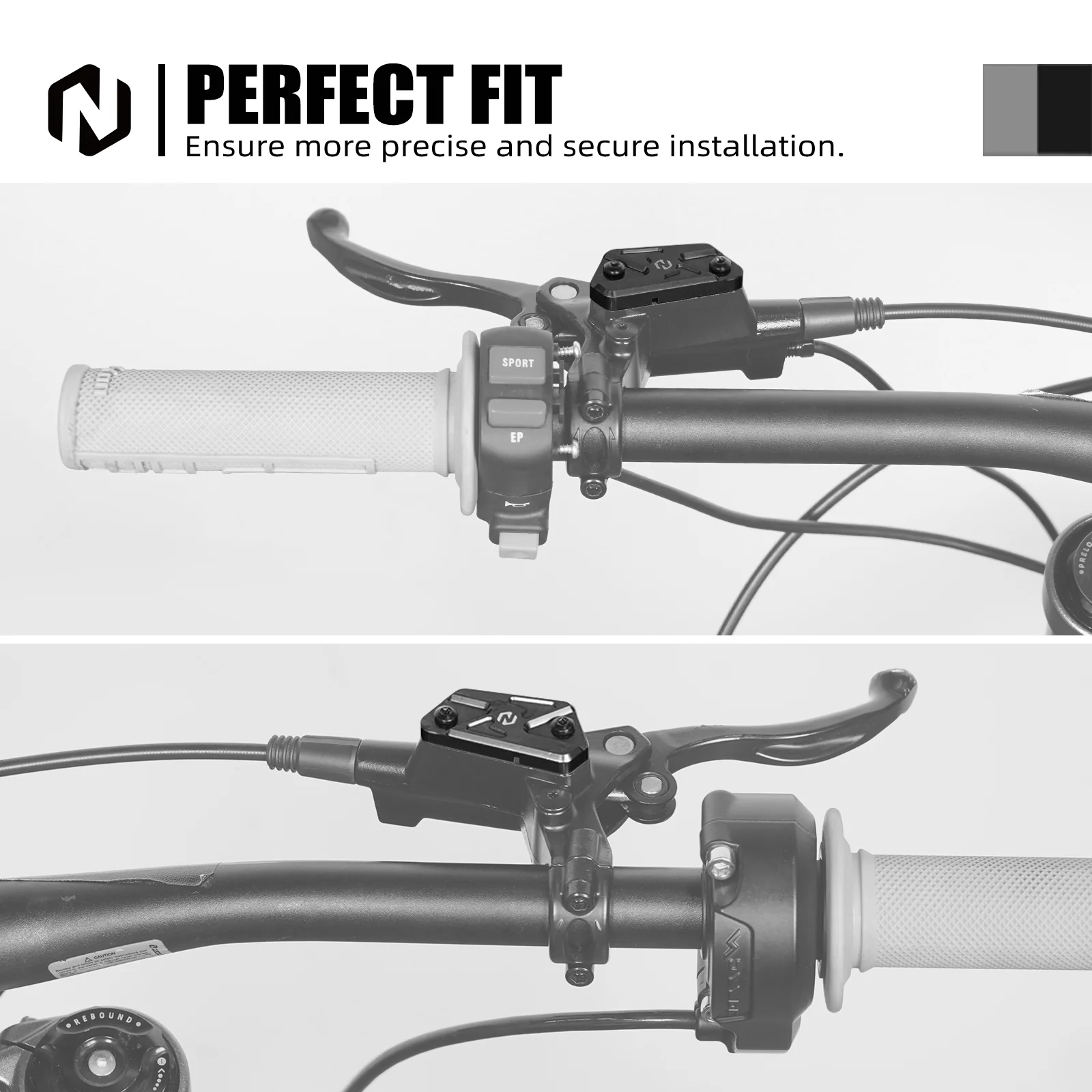 Front Rear Brake Reservoir Cover Cap For Surron Light Bee X/ S/ L1E Segway X160 X260 - Image 4