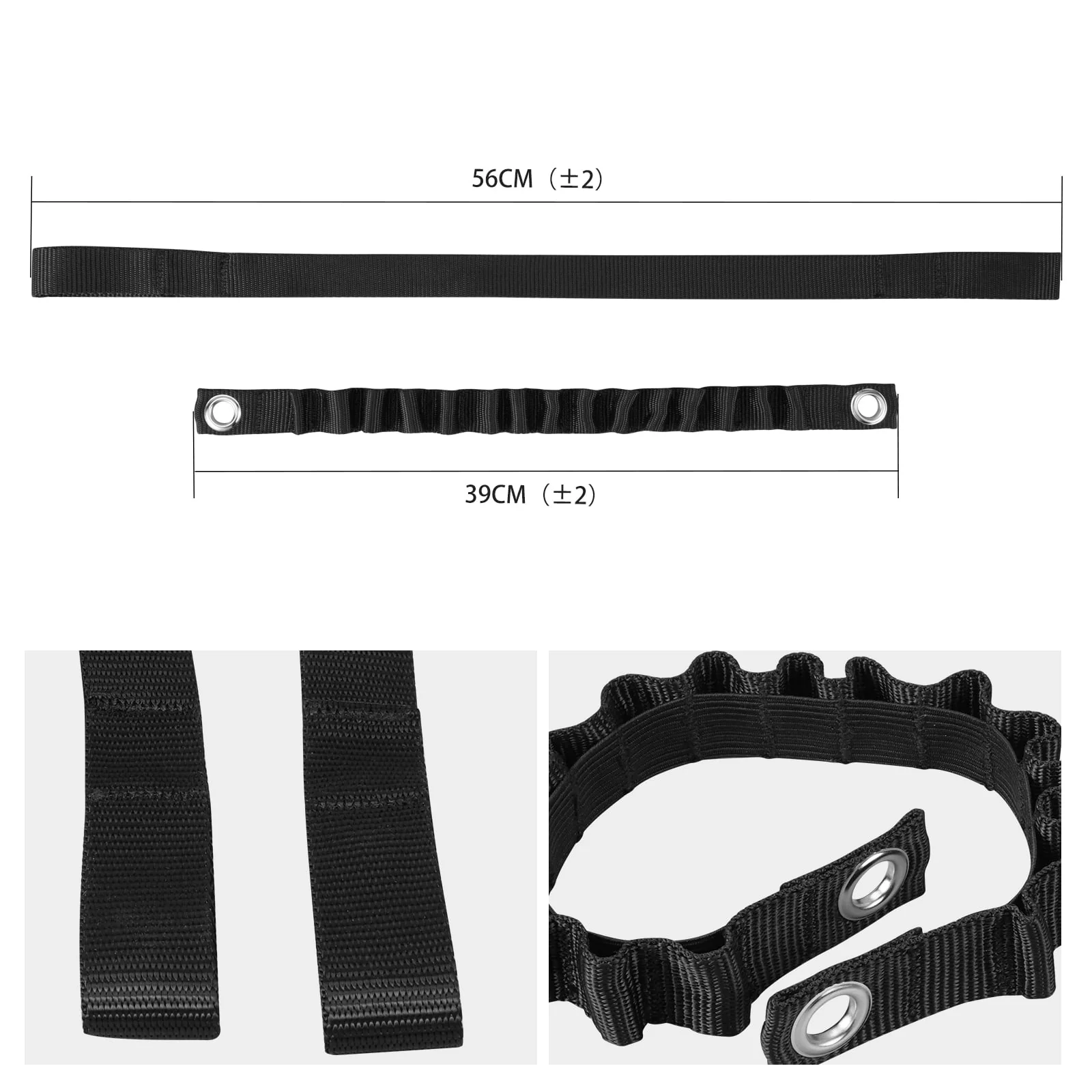 Front Rear Lift Pull Strap Kit For KTM 350 500 EXC-F 2024-2026 - Image 3
