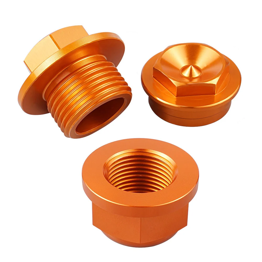 Front Rear Wheel Axle Nuts Bolts for KTM 350 500 EXC-F 2016-2022 - Image 10