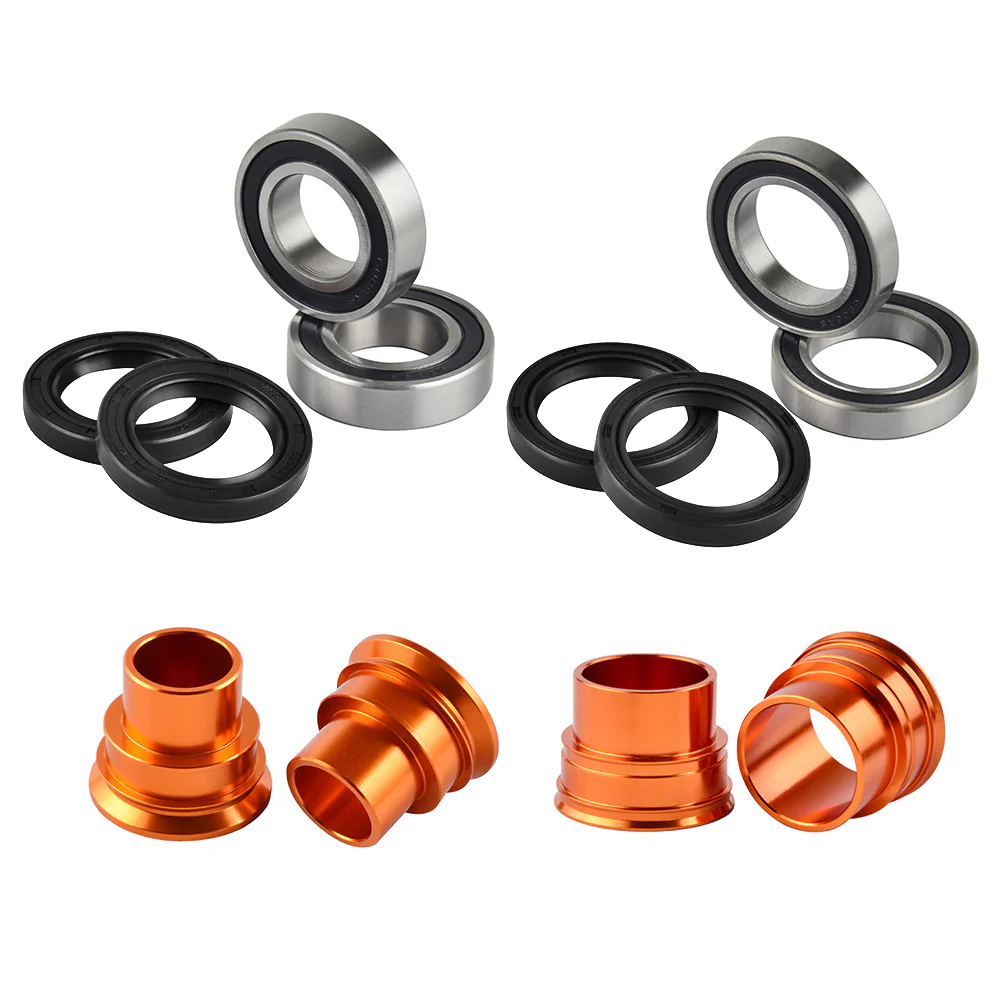 Front Rear Wheel Spacers Beraings Seals For KTM 125-530 - Image 3