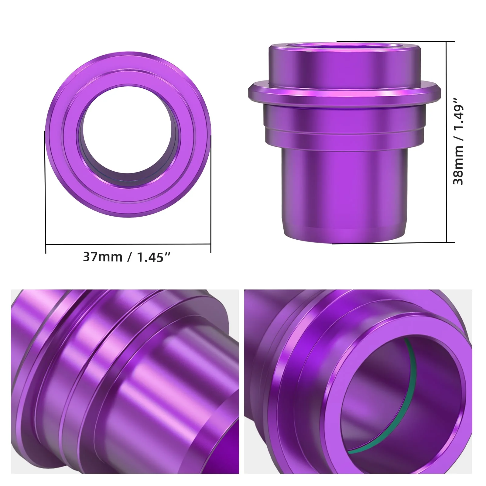 Front Rear Wheel Spacers Hub Collars Kit For Stark Varg EX MX 2024-2025 - Image 12