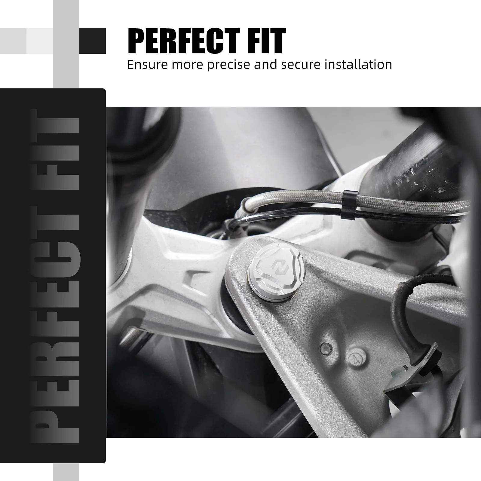 Front Suspension Linkage Joint Cover For BMW R1250GS / Adventure 2019-2024 - Image 3