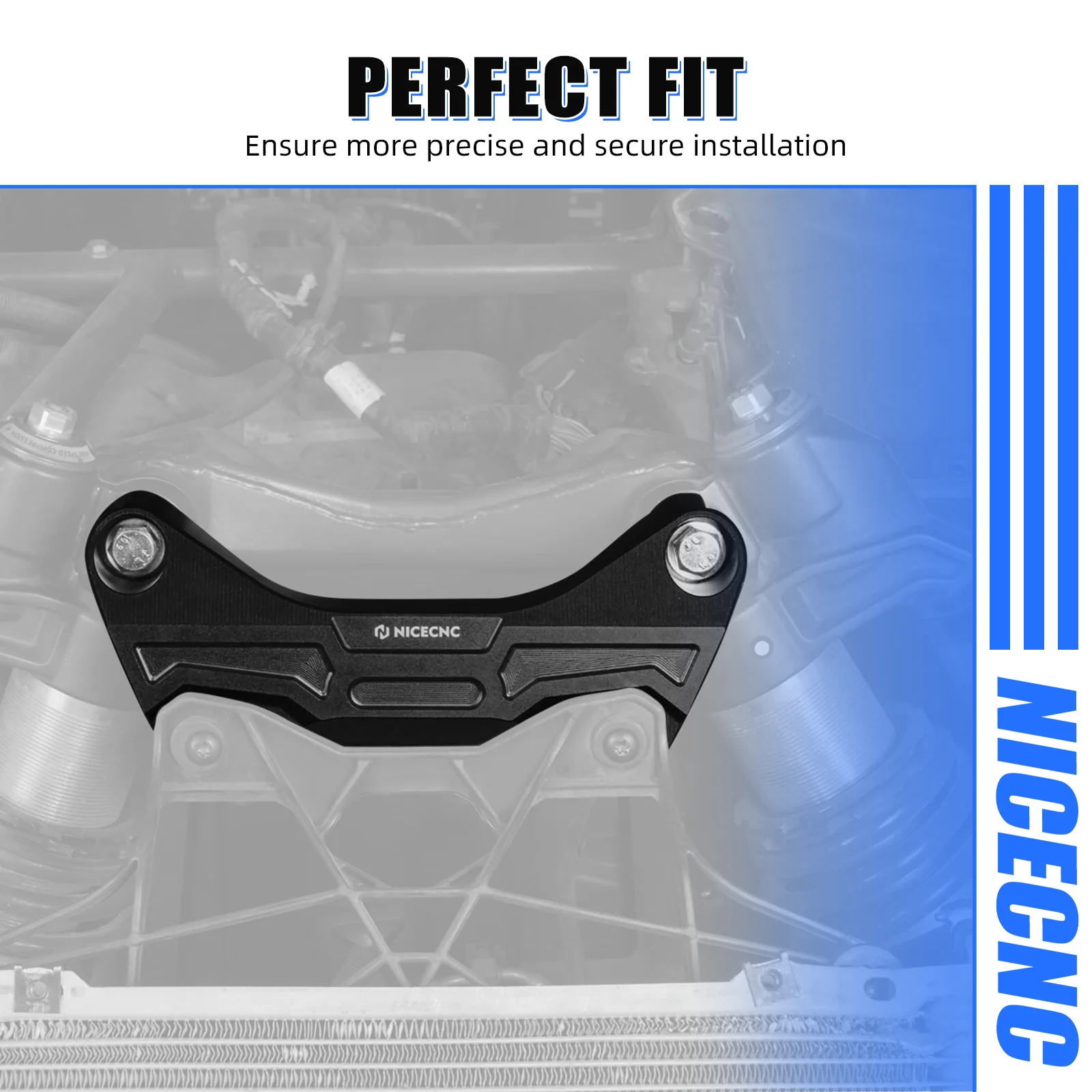 UTV Front Shock Tower Brace Bracket Mount For Can-Am X3 2017-2024 - Image 14