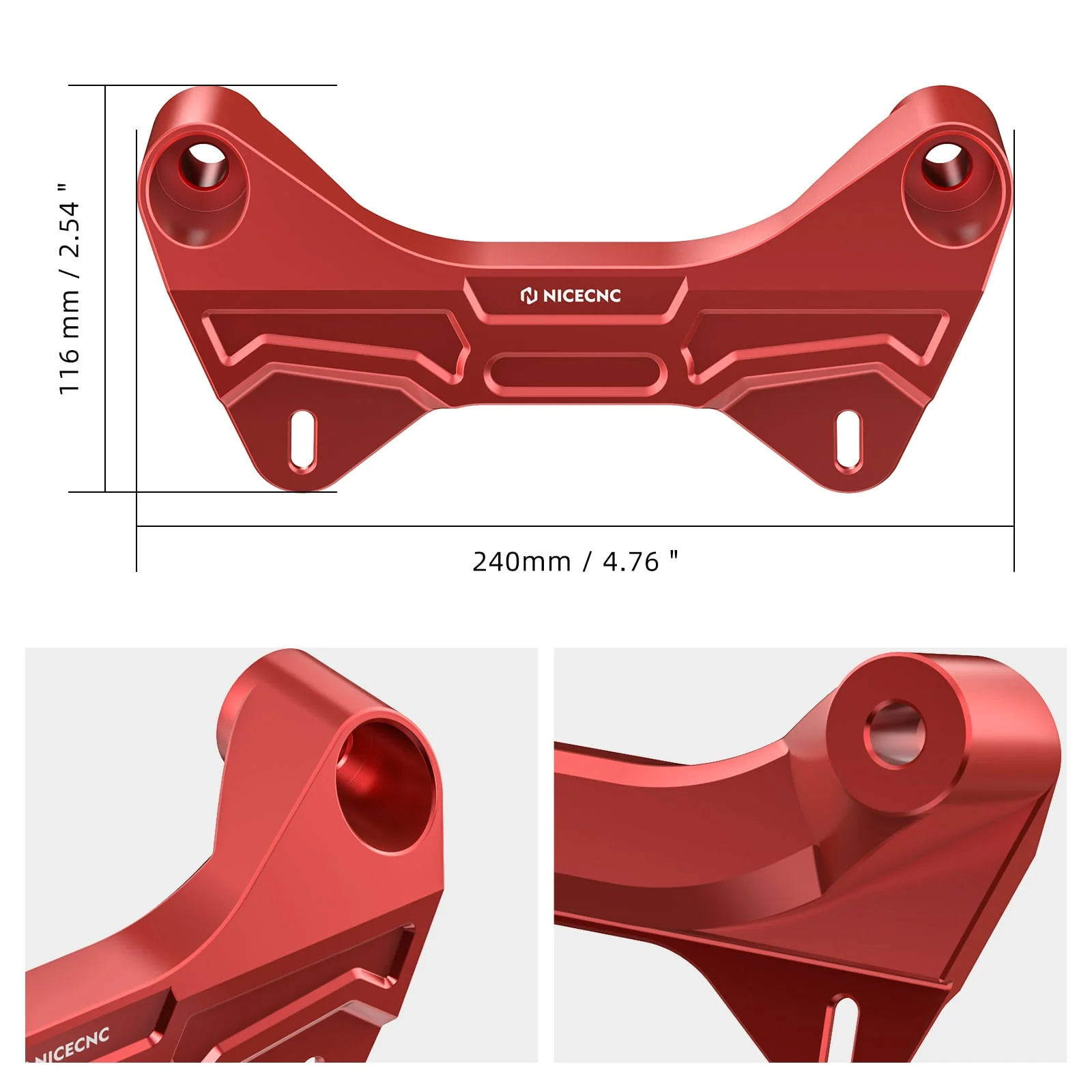 UTV Front Shock Tower Brace Bracket Mount For Can-Am X3 2017-2024 - Image 6