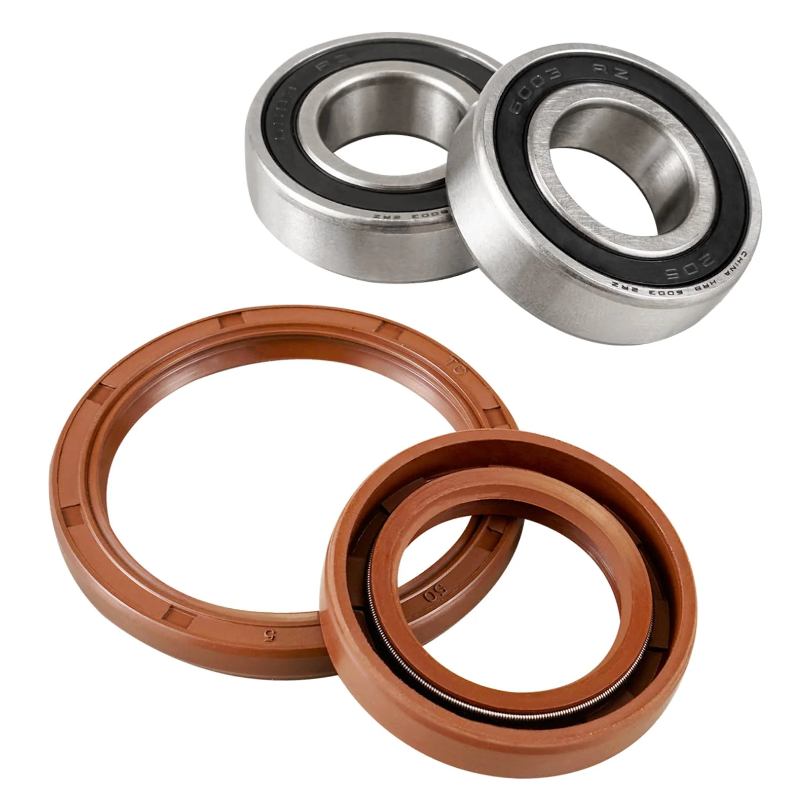 Front Wheel Bearings and Seals Kit For Honda XR650L 1993-2024 - Image 5