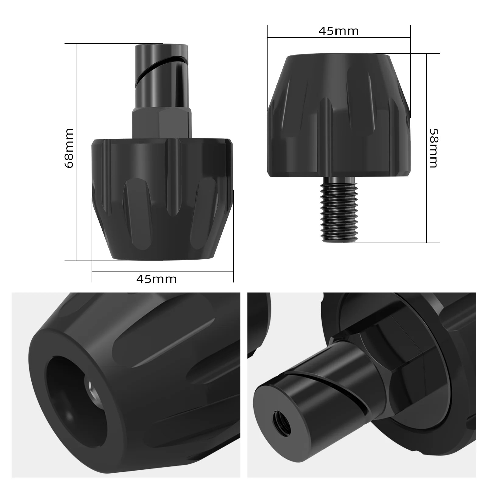 Front Wheel Slider Crash Guard For BMW R1250GS / Adventure - Image 4