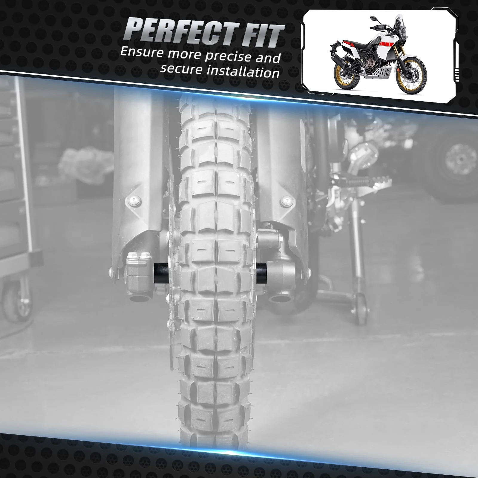 Front Wheel Spacers For Yamaha Tenere 700 /XTZ700 2019-2024 - Image 8