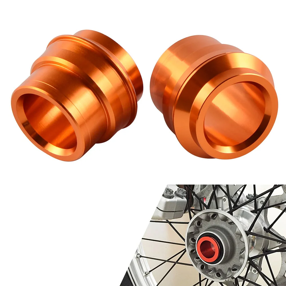 Front Wheel Spacers Hub Collars For KTM 125-500 - Image 3