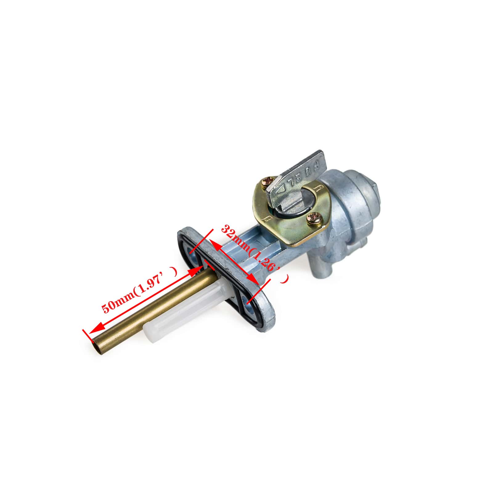Fuel Cock Petcock Switch Valve Tap For Suzuki TM75-TM400 TS125-250 - Image 4