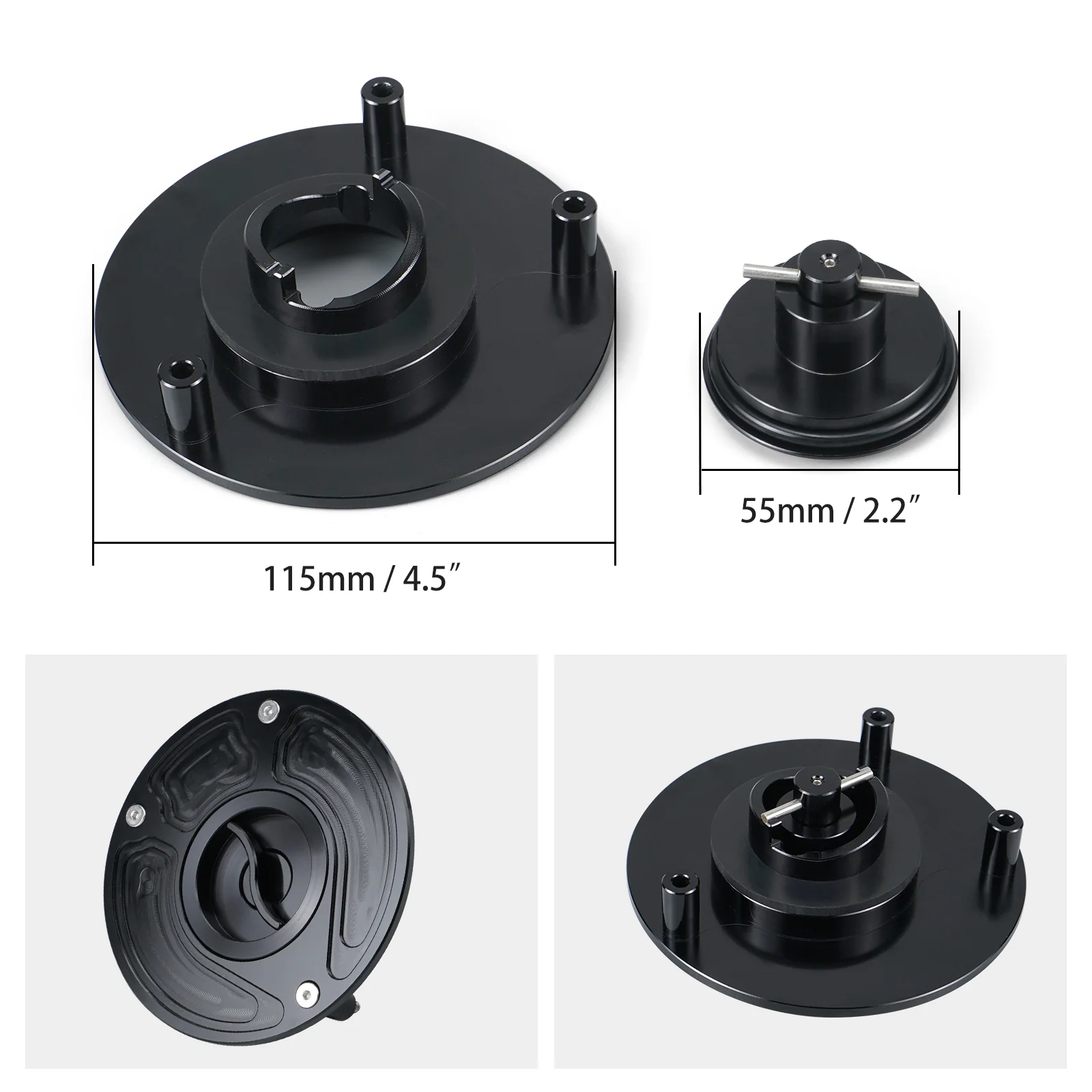 Fuel Gas Cap Cover For Honda CBR1000RR CBR 600RR  CBR 250RR - Image 4
