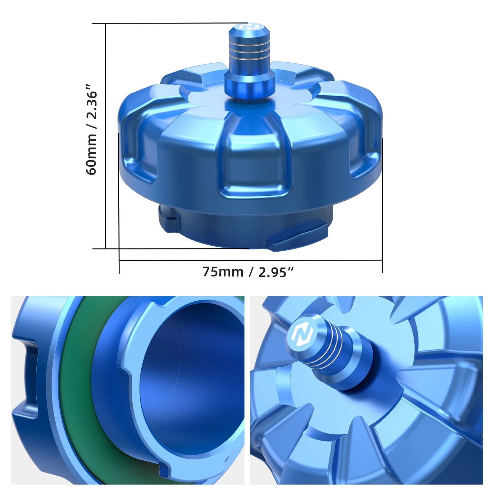 Fuel Tank Cap w/One-Way Vent Valve For Gas Gas EX 250 300 EC 350 F 2021-2026 - Image 12