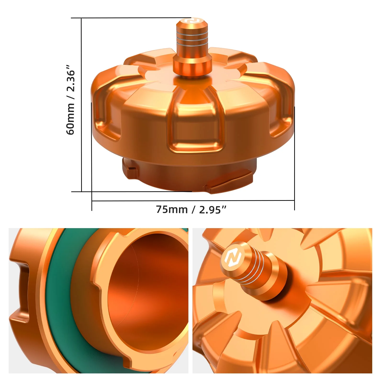 Fuel Tank Cap w/One-Way Vent Valve For Gas Gas EX 250 300 EC 350 F 2021-2026 - Image 19