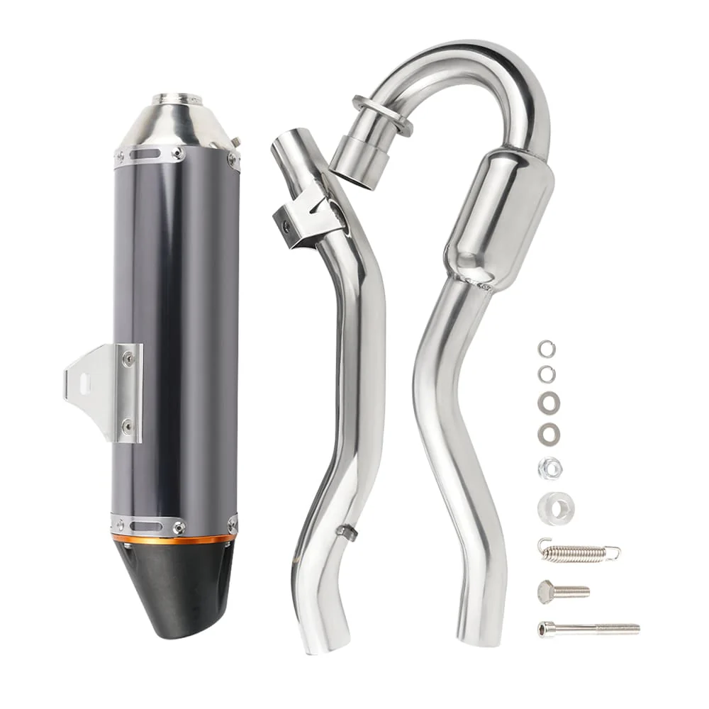 Full Exhaust Muffler Silencer Pipe System For Honda CRF 150F 230F 2003-2016 - Image 8