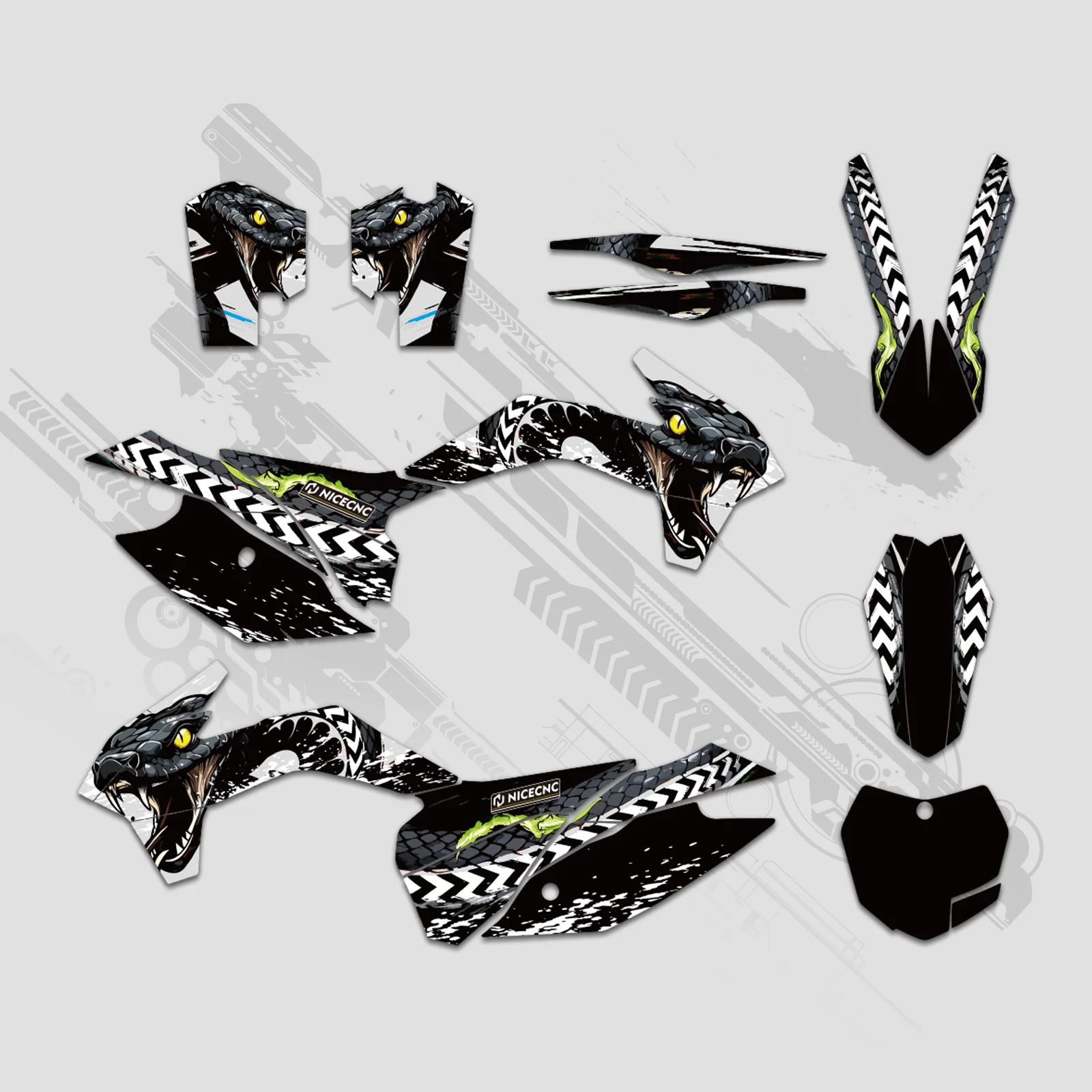 Full Graphics Decals Stickers For KTM SX XC 125-450F 2013-2015 EXC XC-W XCF-W 2014 - Image 6