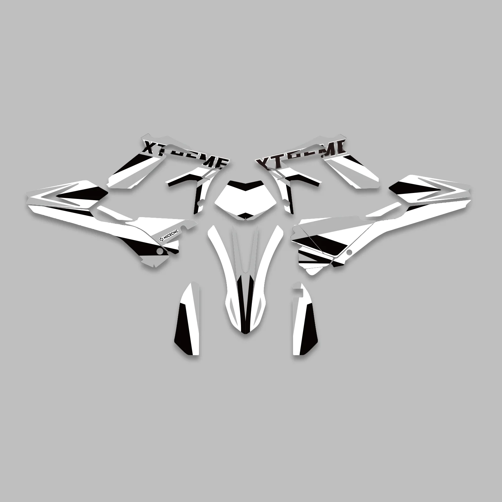 Full Graphics Decals Stickers Kit For BETA RR 250/300 2ST 350/400/450 4ST 2018-2019 - Image 4