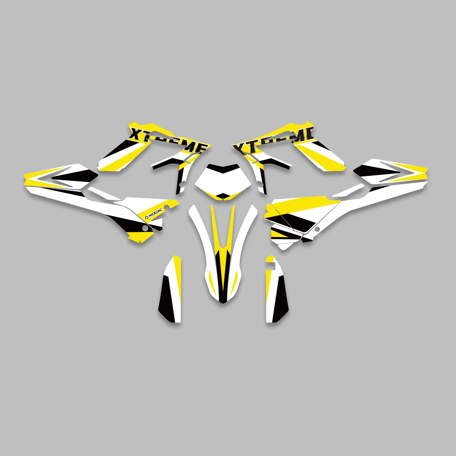 Full Graphics Decals Stickers Kit For BETA RR 250/300 2ST 350/400/450 4ST 2018-2019 - Image 6