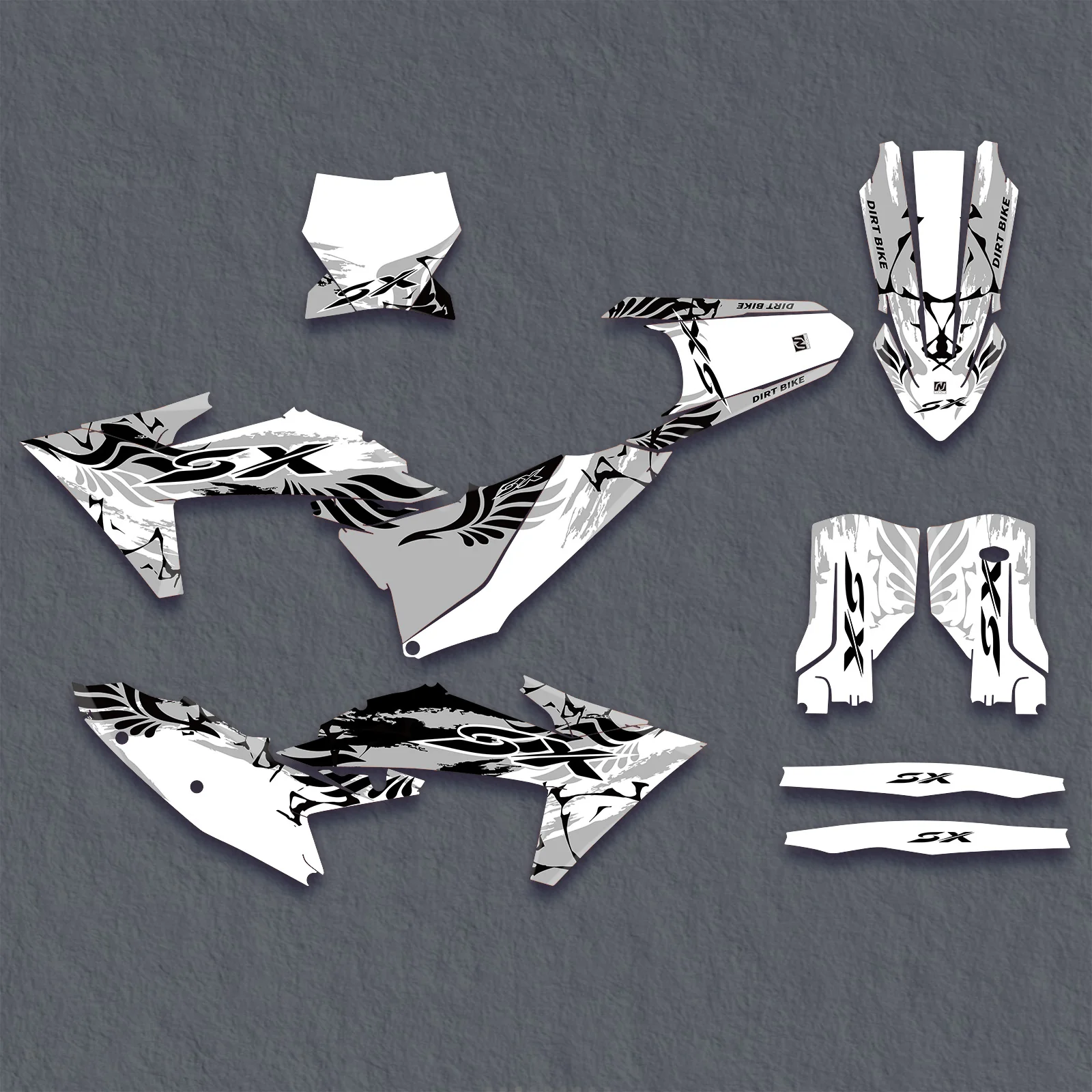 Full Graphics Decals Stickers Kit For KTM SX 2023-2025 - Image 3