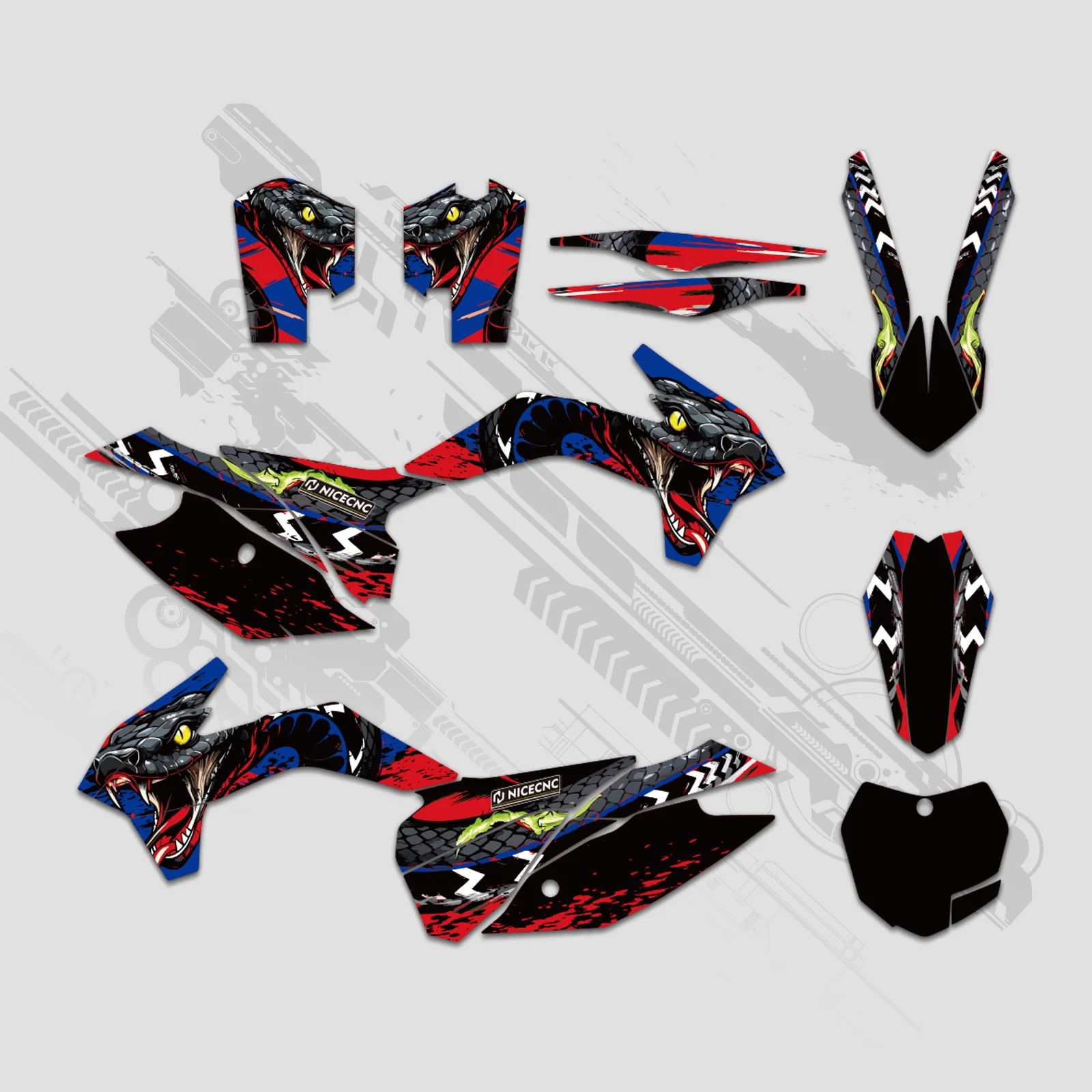 Full Graphics Decals Stickers Kit For KTM SX XC 125-450F 13-15 EXC XC-W XCF-W 14 - Image 2