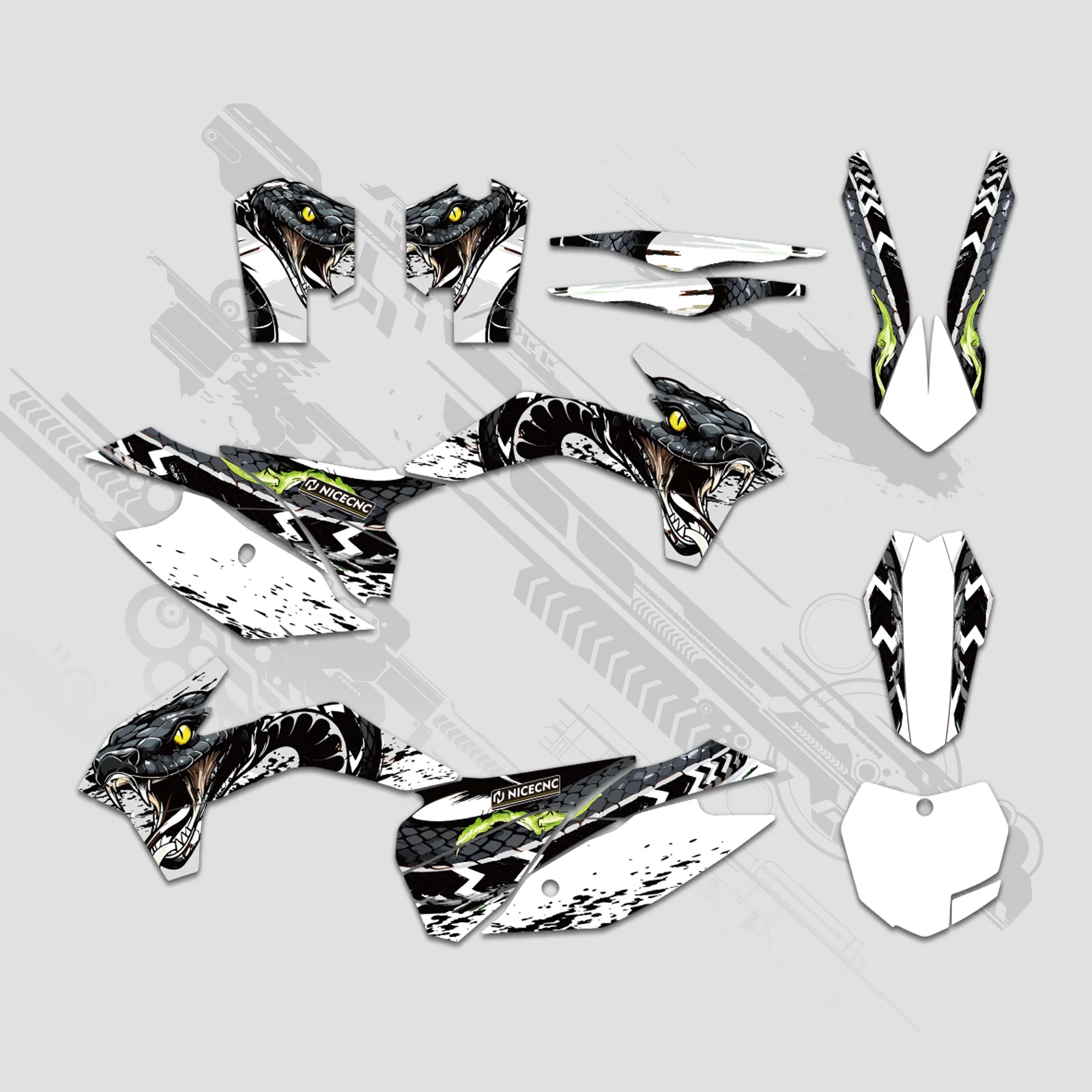 Full Graphics Decals Stickers Kit For KTM SX XC 125-450F 13-15 EXC XC-W XCF-W 14 - Image 6