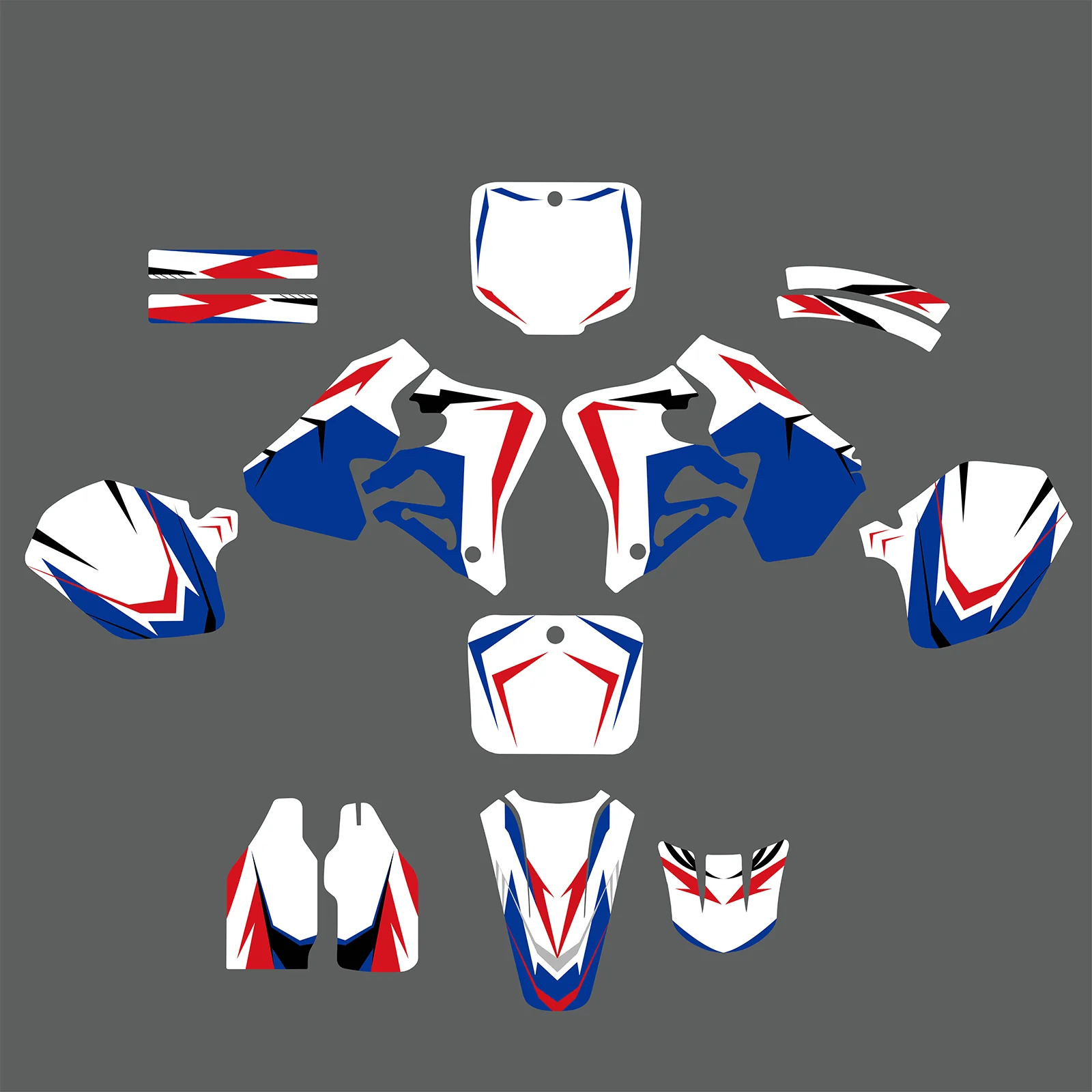 Full Graphics Decals Stickers Set For HONDA CR125 1995-1997 CR250 1995-1996 - Image 2