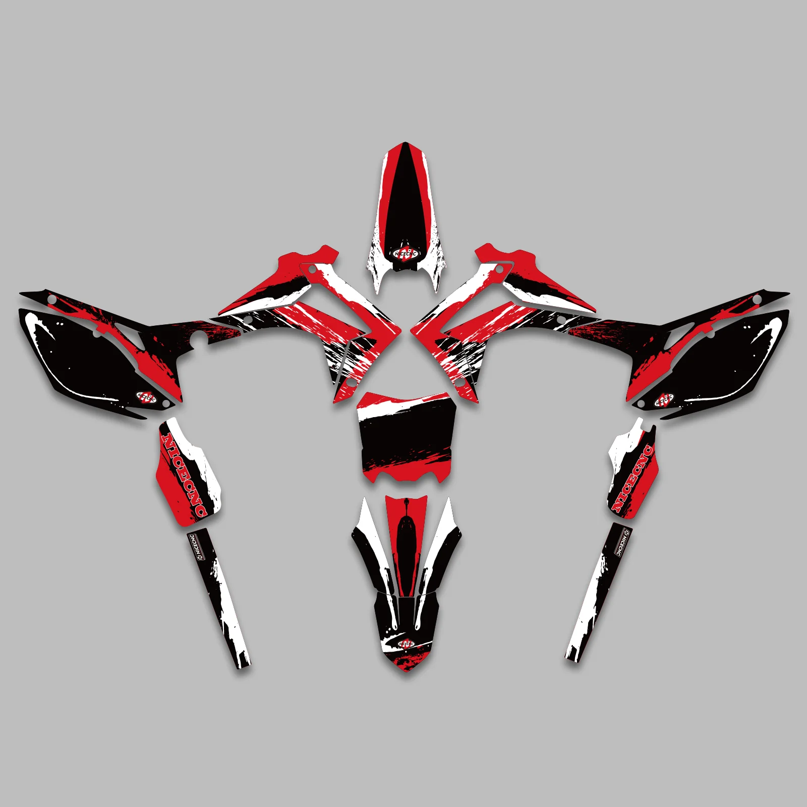 Full Graphics Decals Stickers Set For HONDA CRF250 2014-2017 CRF450 2013-2016 - Image 6