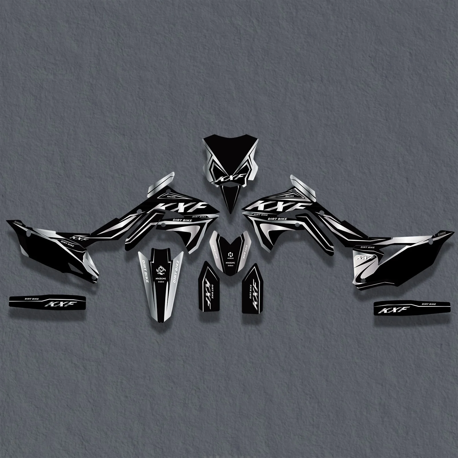 Full Graphics Decals Stickers Set For KAWASAKI KXF250 21-23 KX450F 19-23 - Image 3