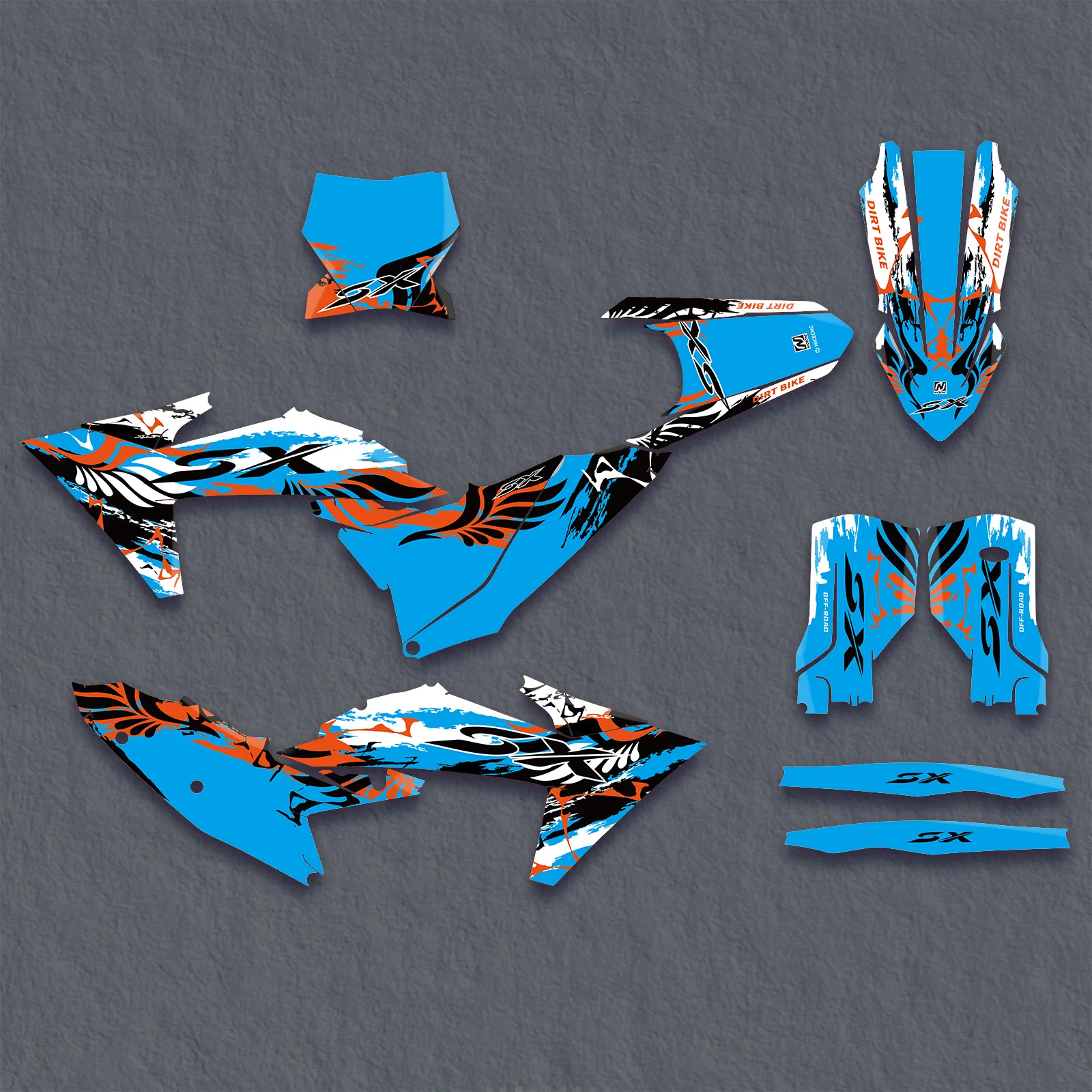 Full Graphics Decals Stickers Set For KTM SX 2023-2025 - Image 3