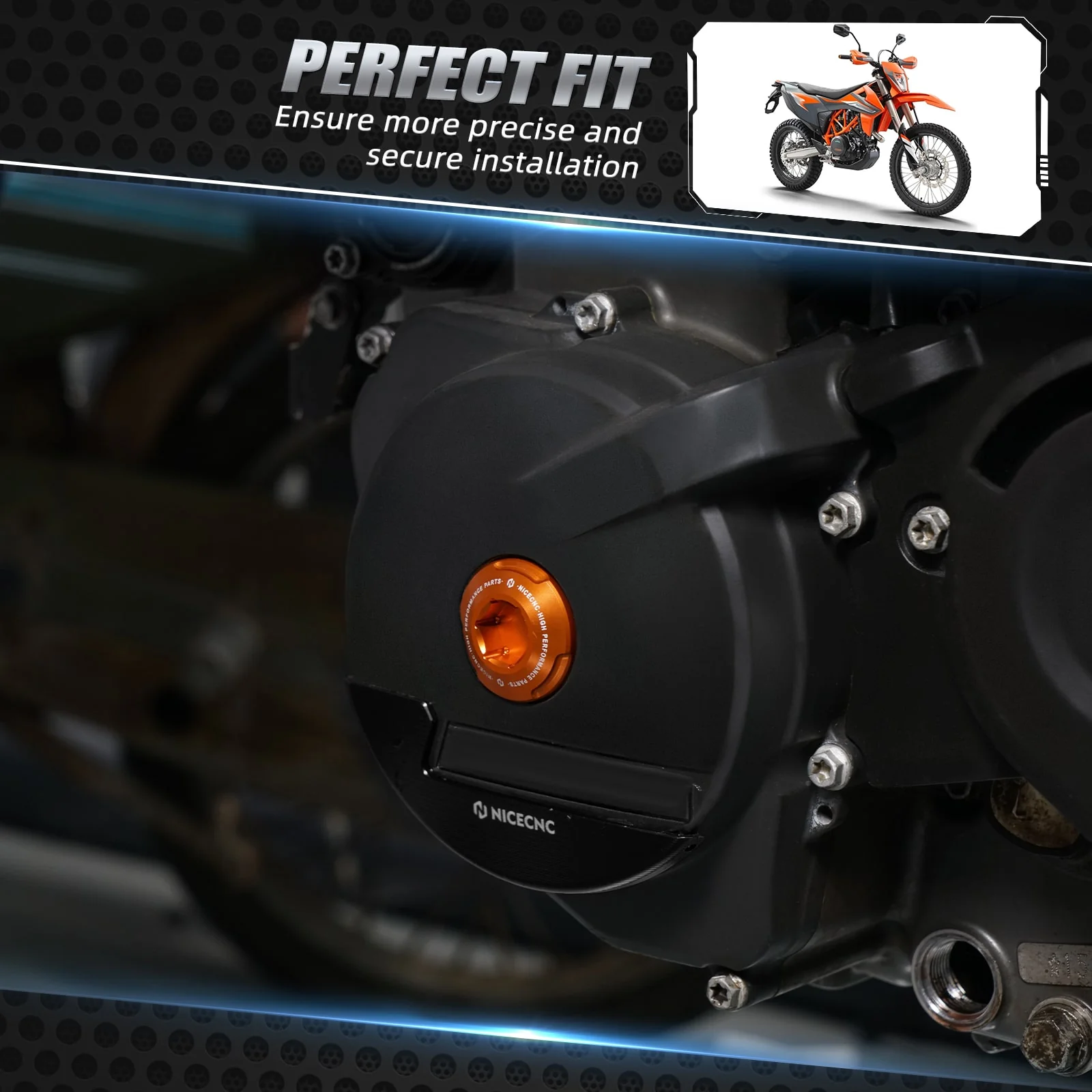 Engine Ignition Cover Cap For Husqvarna FC FE 250 350 701 Enduro SM Norden 901 - Image 3